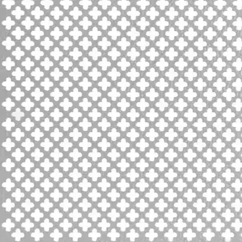 Cloverleaf in silver