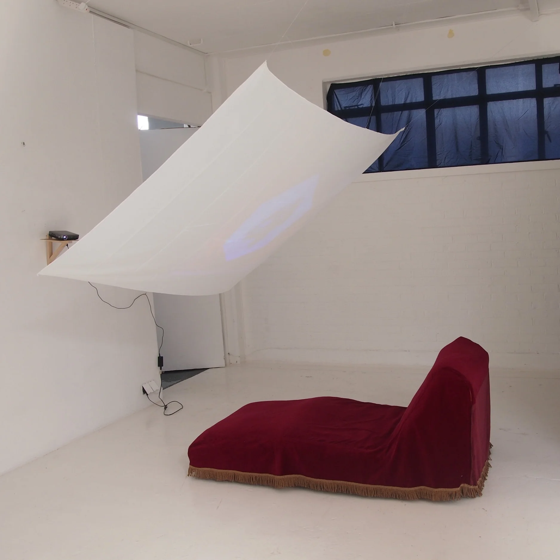 On The Couch - installation test at KARST, May 2019
