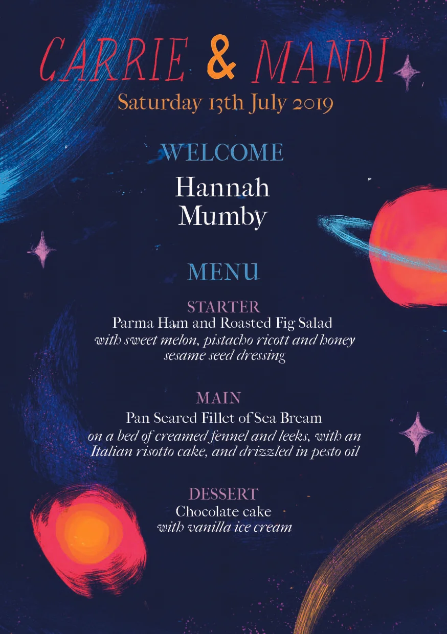 Custom Wedding Stationery