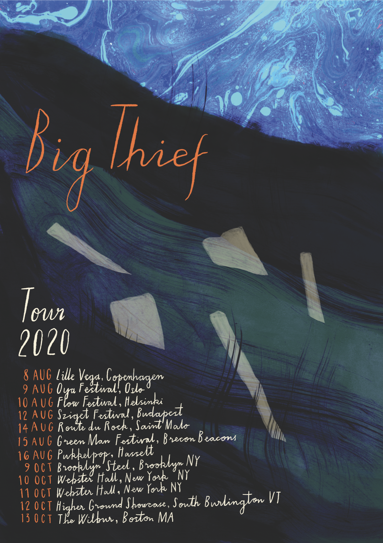 Tour Poster - Big Thief