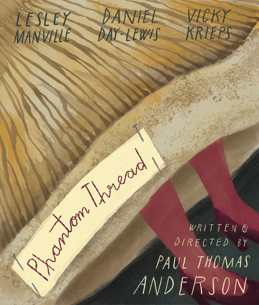 Phantom Thread (Blu-Ray cover / Poster)