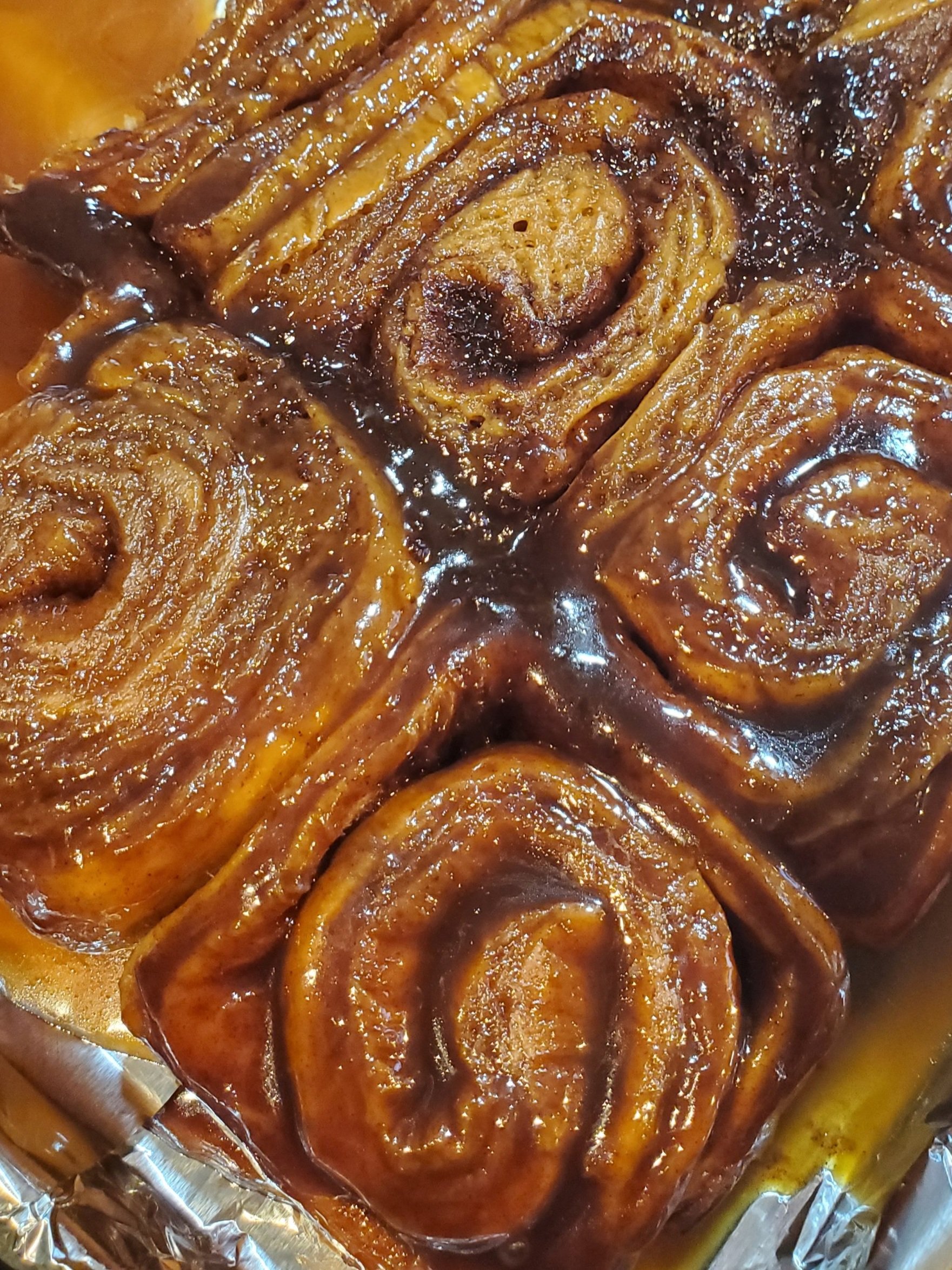 January Food- Our favorite Sticky Buns!