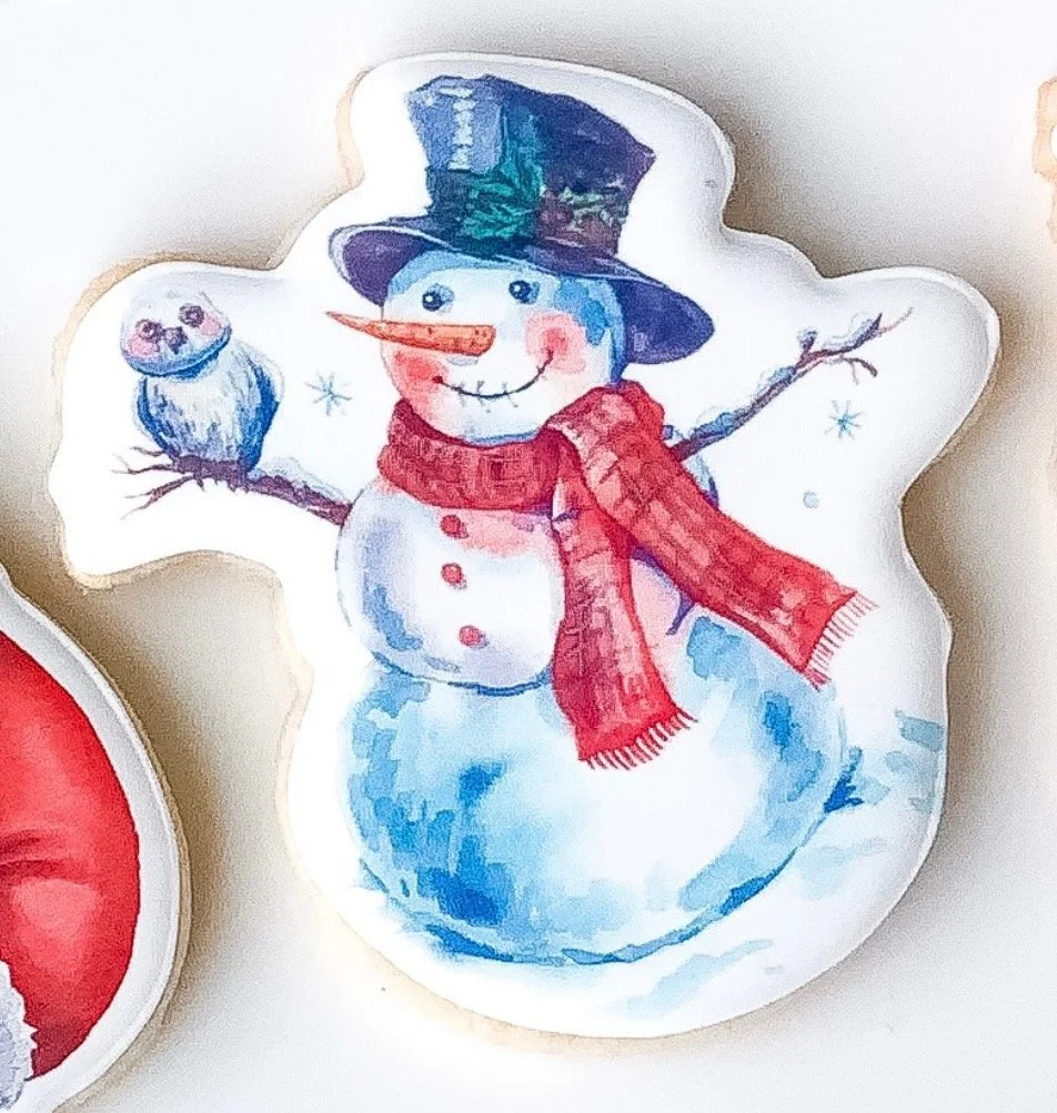Snowman STL File & Matching Graphic