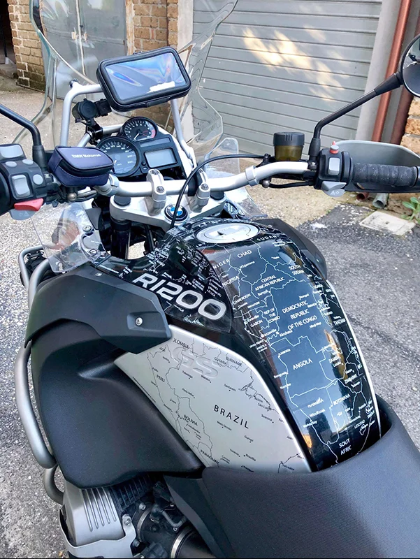 thumbnail image 2 of BMW R 1200 GS Adventure Tank Stickers - Pair For Recessed Areas - Made In Italy 2 of 4