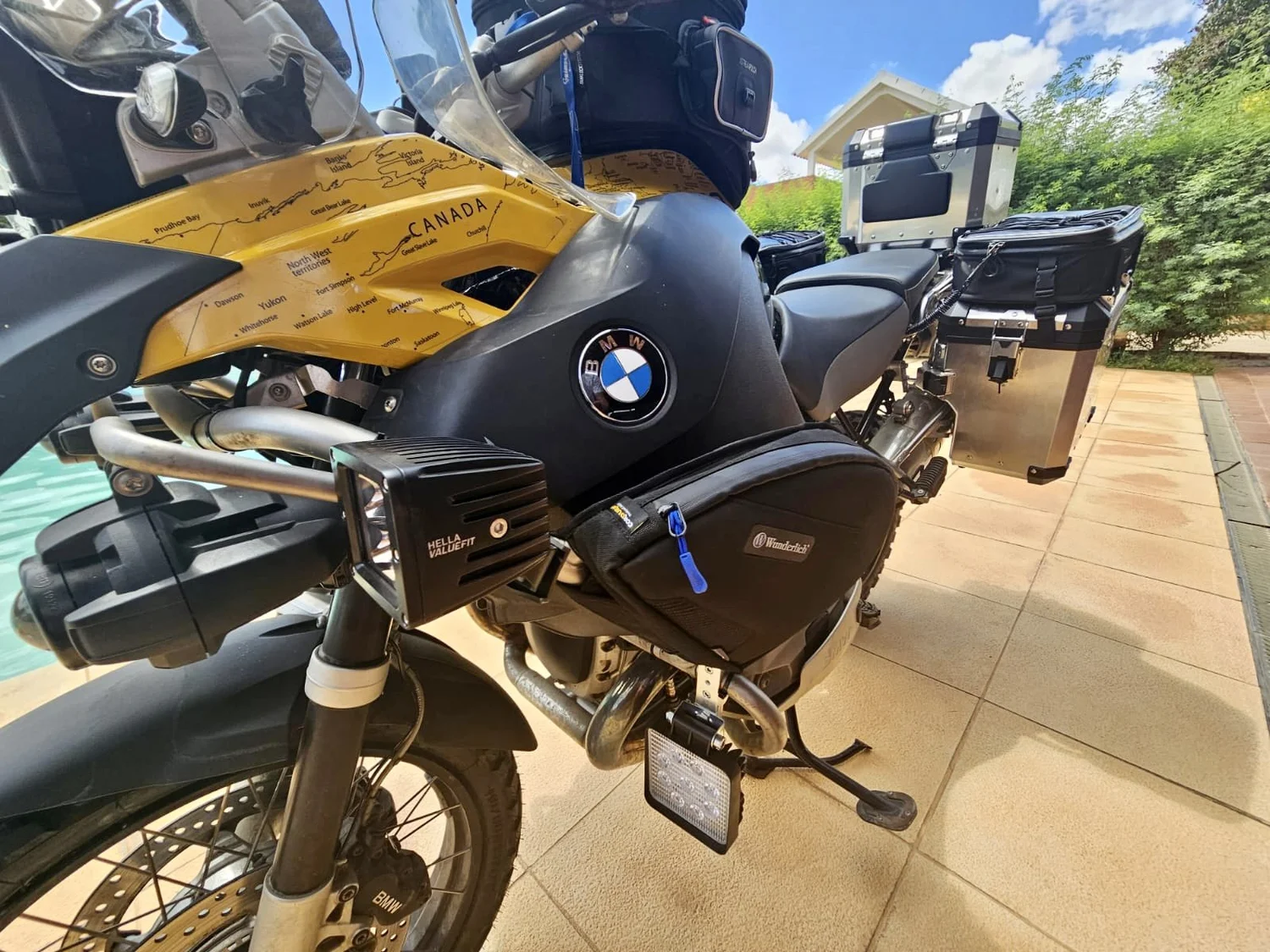 Kit adesivi valigie laterali GIVI Trekker compatibili per DUCATI
