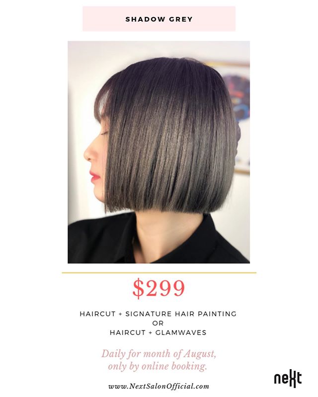 Bundle Deal $๏ขน๏ฃ๏ฃ for ALL length. ๐ For the month of August, DAILY. You may choose:
โ Haircut + Digital/Ceramic Perm OR
โ Haircut + Signature Hair Painting
โ
Follow steps below to secure your appointment, while availability lasts, limited slot per day.
โ
โถ Click https://nextsalononlinebooking.as.me/Promotion - (Link In Bio, Promotion)
โท Select date and time & submit form.
โธ Wait for our confirmation email.
โ
*Term and conditions:
All price listed before GST.
Promotion valid for Senior/Leading Technician.
*ษดแดxแด will assign the next available hair artist for your appointment.
Additional $99 for extra bleaching.
Strictly by Online Booking, with email confirmation.
โ
๐ Same Day ๐
๐
๐
๐
ค๐
ข โฅ๏ธ
- Opt in for BondBuilder Pre Treatment & Post Chemical PH balancer. ONLY $๏ฃ๏ฃ for both.
โ
Click the link in bio @NextSalon_Official to claim your ๐ 299 Super Bundle Deal Haircut & Color/Perm, before this offer is over, hurry up!
โ
Because no one should wake up, dreading a bad hair day! #HairLove #NSHV #SelfLove
