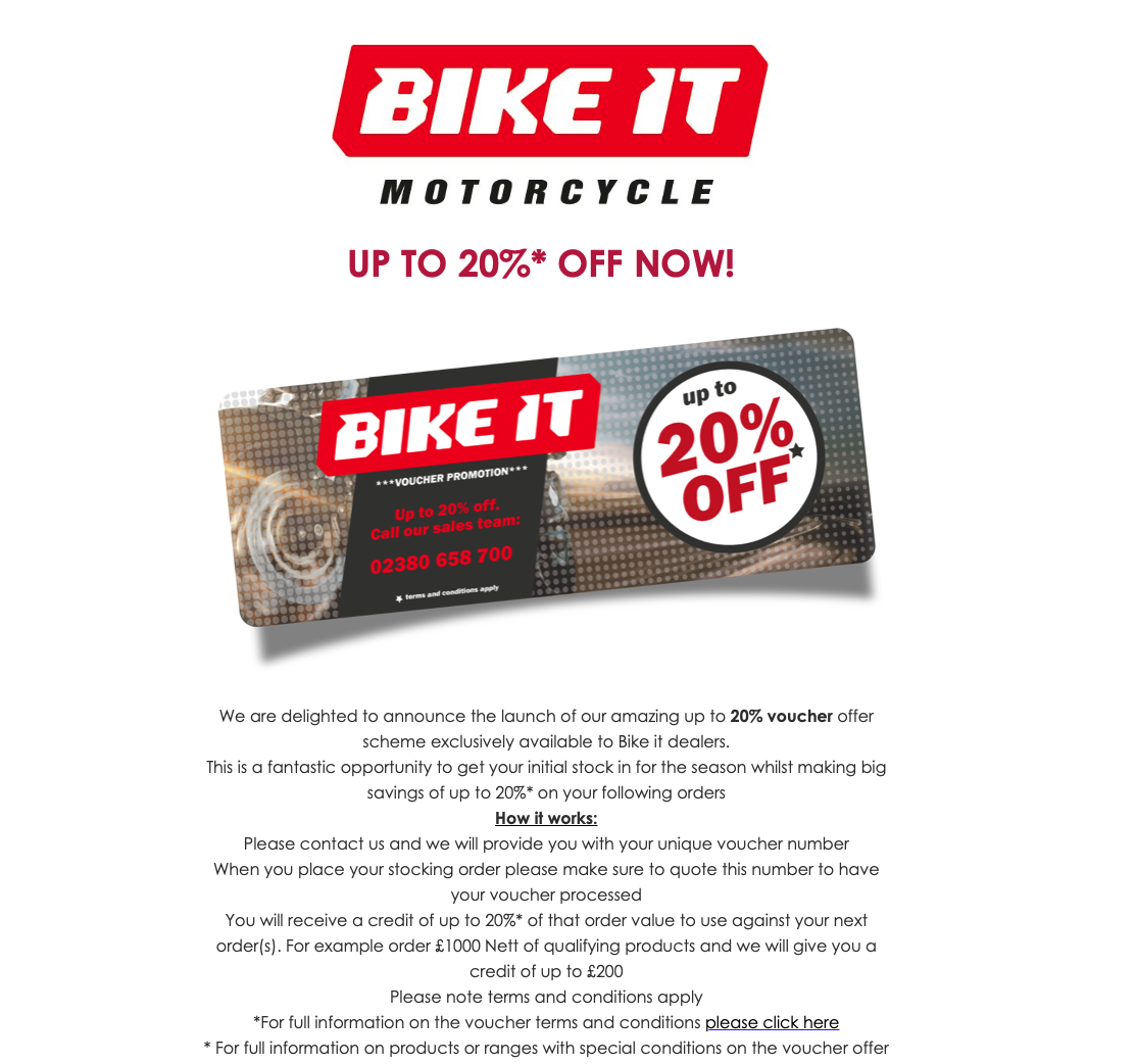 20% graphic and mailer. Designed using illustrator.