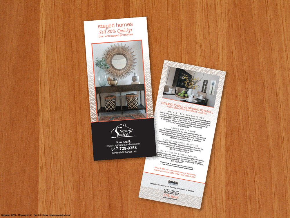 Staging Brochure