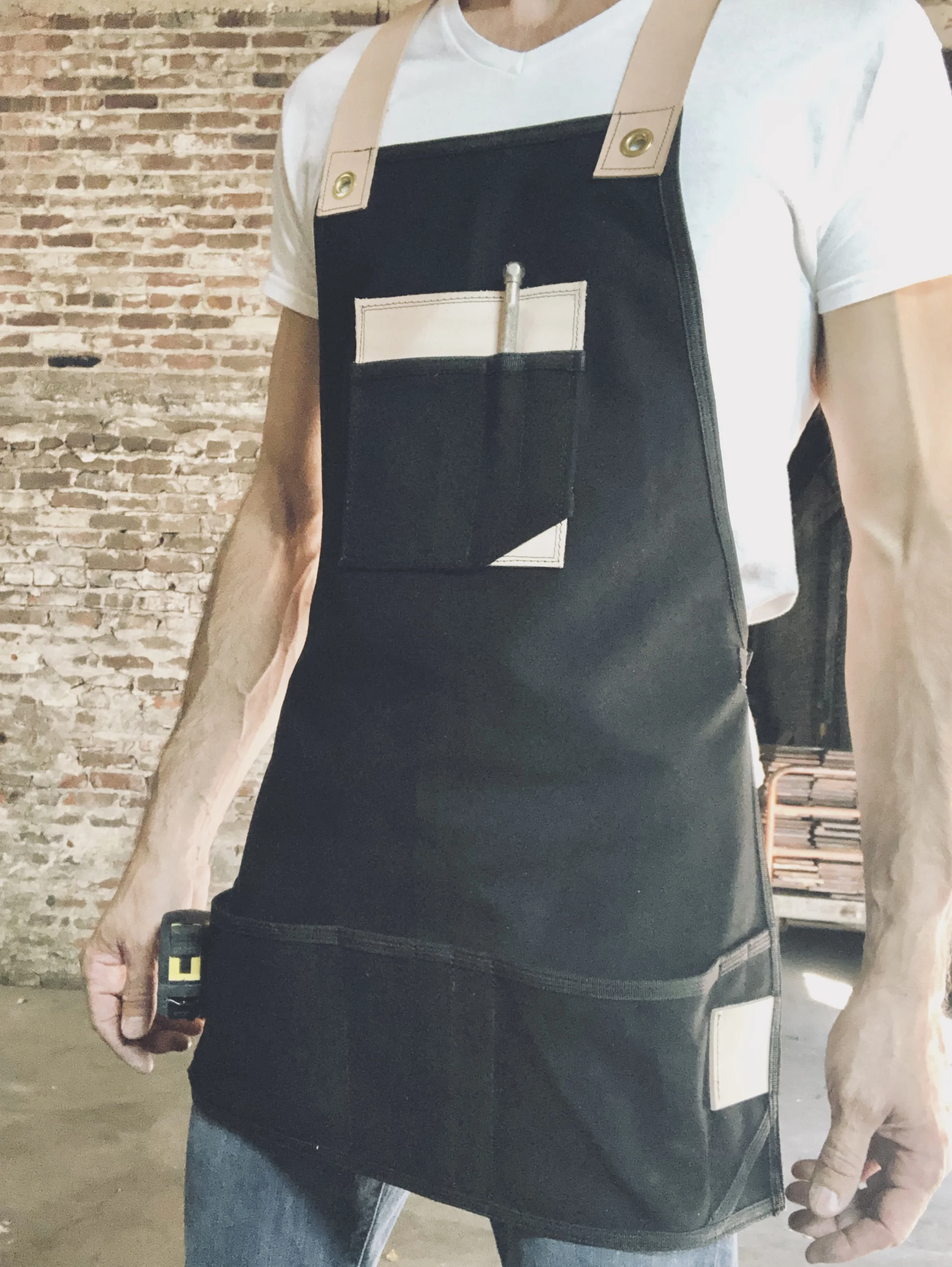 Canvas Makers Apron – Black