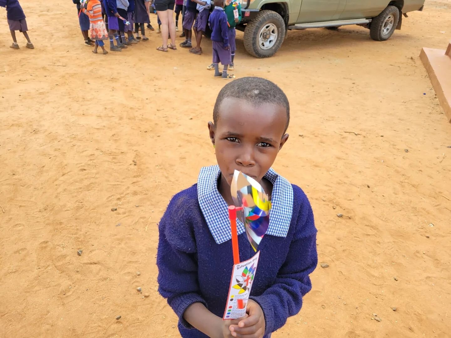 Stars of Heaven!
Each child enrolled in the Zion Baptist Church early education and development (ECD) school received a pinwheel to conclude the day's Bible program, Hero's of Faith.  It was a sight to see!
