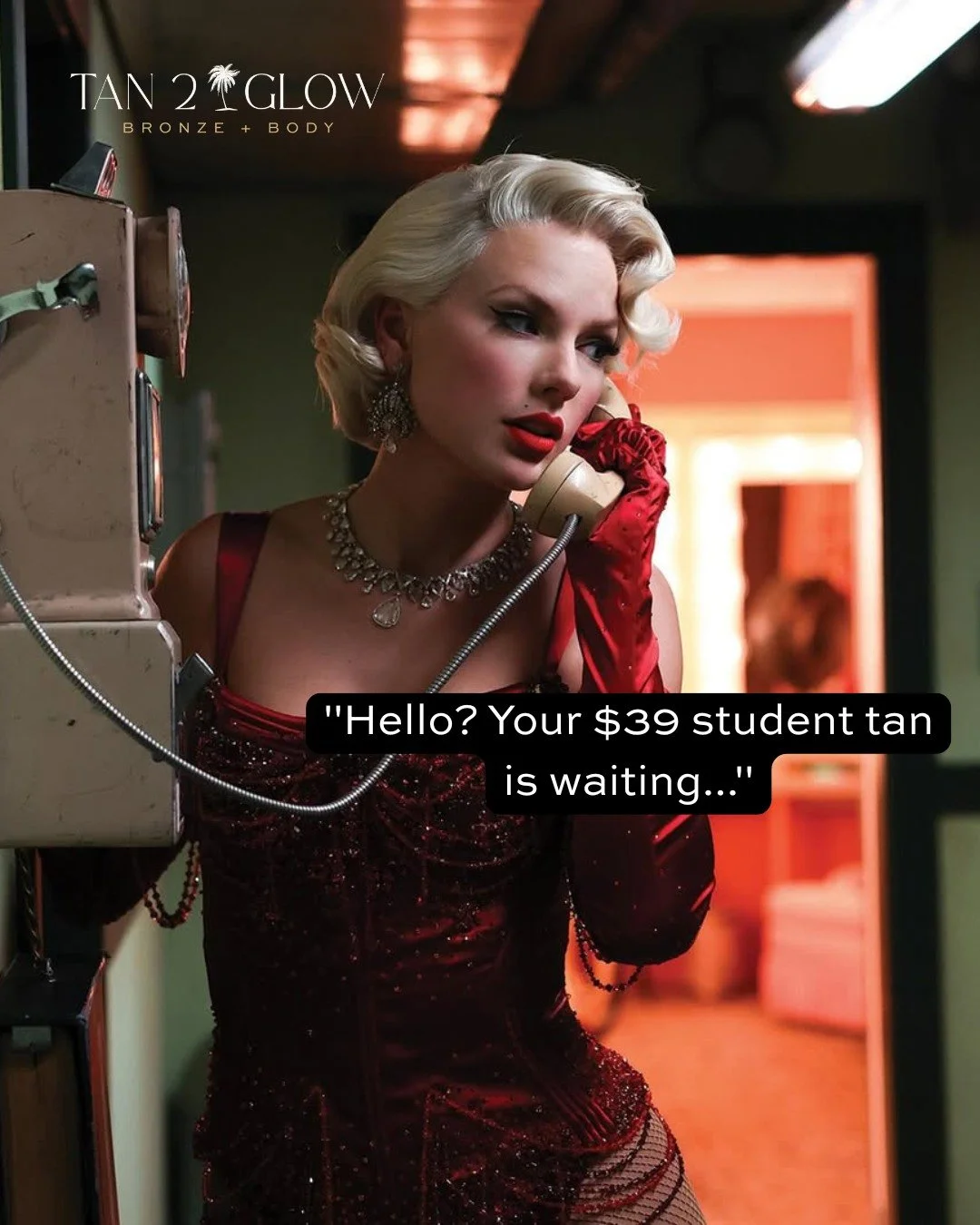Ring ring - it's your reminder that we have amazing specials happening! 📞

$39 student tans, bridal package discounts, red light therapy, FREE mini countours &amp; more!

Time to book your glow... 💅 tan2glow.com

#fortworth #fortworthtx #fortworths