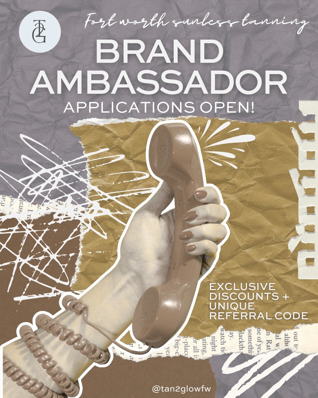 Applications are officially open for our 2026 Q1 brand ambassador program through 12/31. We're looking for amazing clients to help us spread the glow! ✨🛍️👙📸☀️

⭐ Ambassadors get discounts on ALL services and retail products

⭐ You'll receive a uni