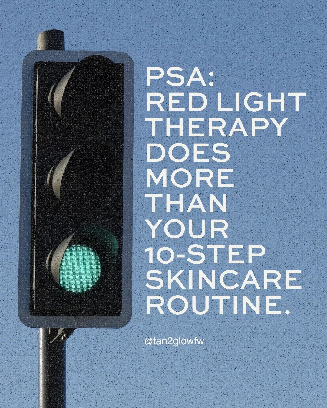 Which one hit different?! 👀

PSA 🚨 Red light therapy stimulates your cells to produce more collagen + reduce inflammation. (Basically, anti-aging and skin healing in 12 minutes flat!)

Ready to feel like a new person? Schedule your appointment! 

?