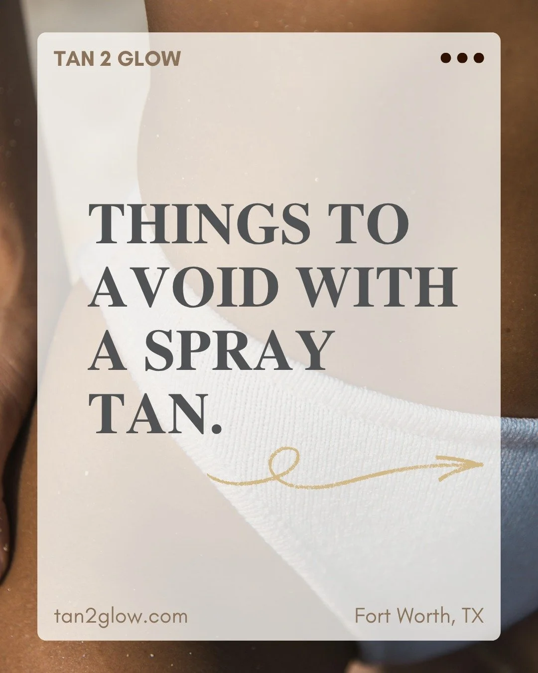 Fresh glow? Here's your checklist of products, activities, and clothing to avoid. ▶️

Save this post as a reference! 

And if you're in Fort Worth, this is your sign to book a self-confidence boost. Link in bio!

 #fortworth #fortworthtx #fortworthsp