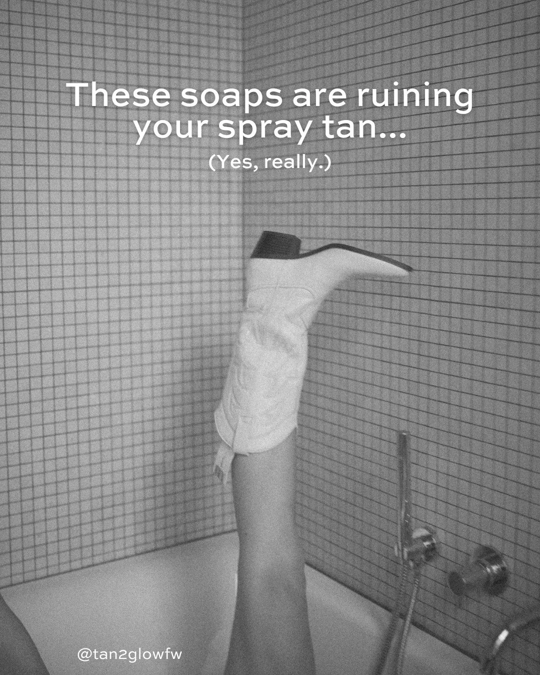 Your body wash 🤝 how long your tan lasts 

That's why it's SO important to avoid soaps, lotions &amp; products with... 

// parabens &amp; formaldehyde releasers
// ethanol/denatured alcohol
// sodium lauryl sulfate
// exfoliants
// retinoids
// hig