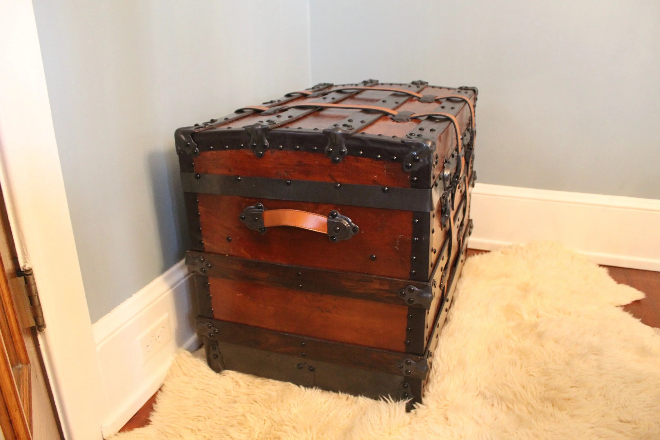 Antique Steamer Trunk