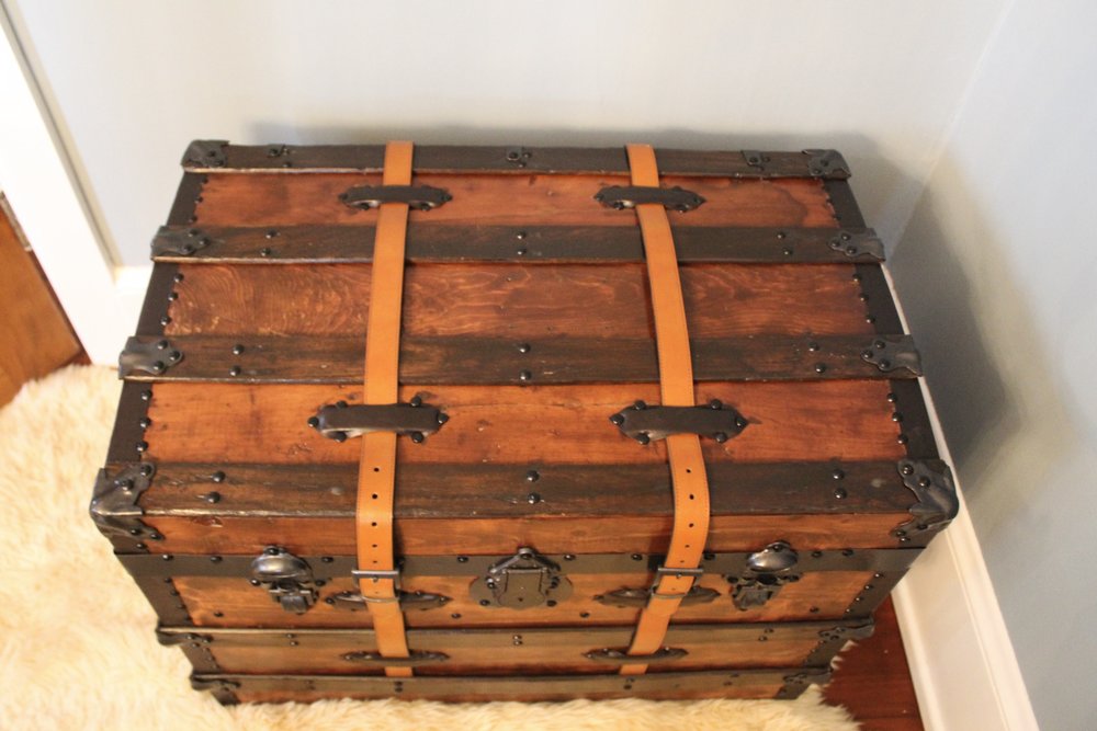 Vintage Steamer Trunk — Pain in the Attic