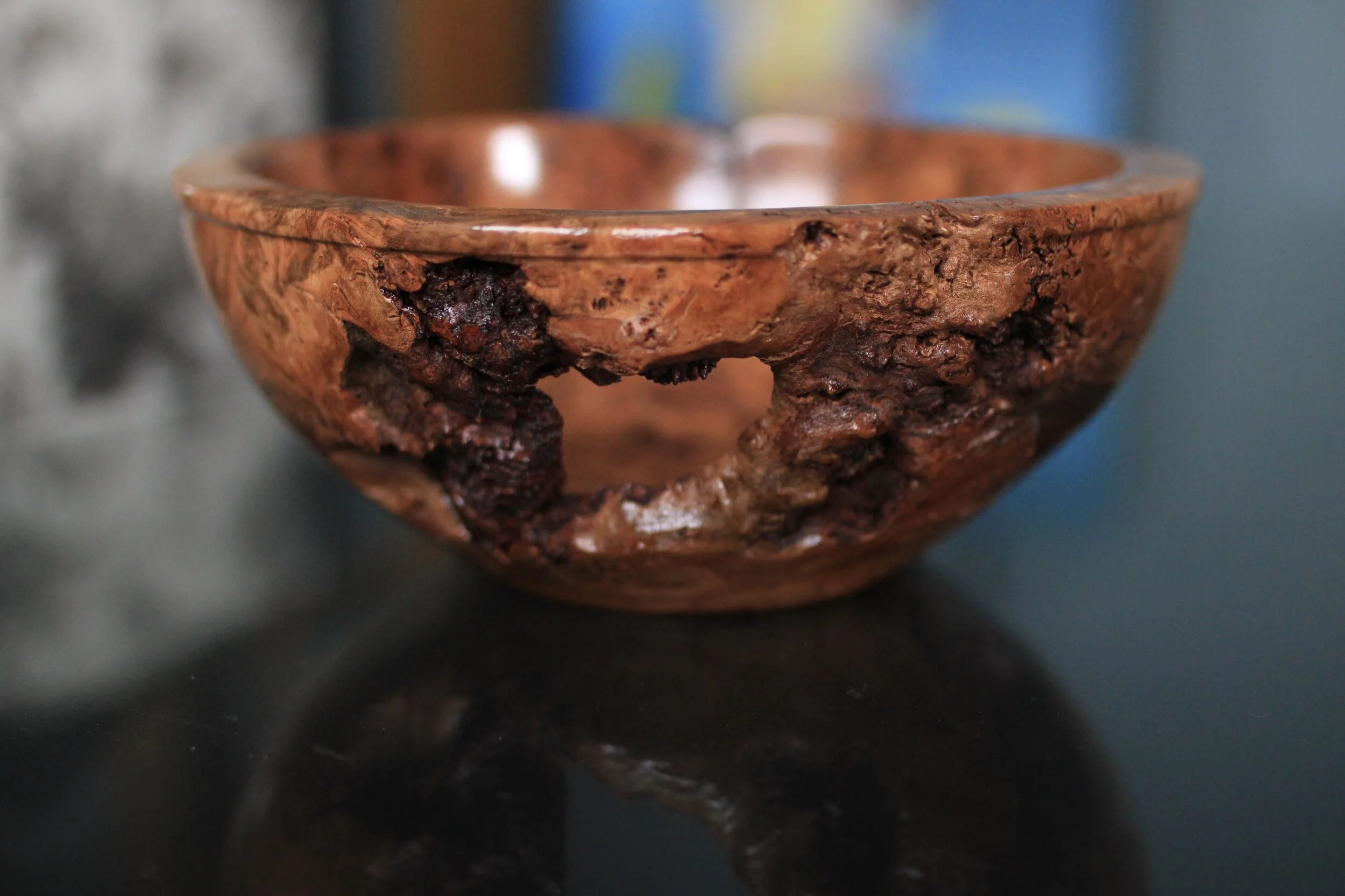 Natural Wooden Bowl