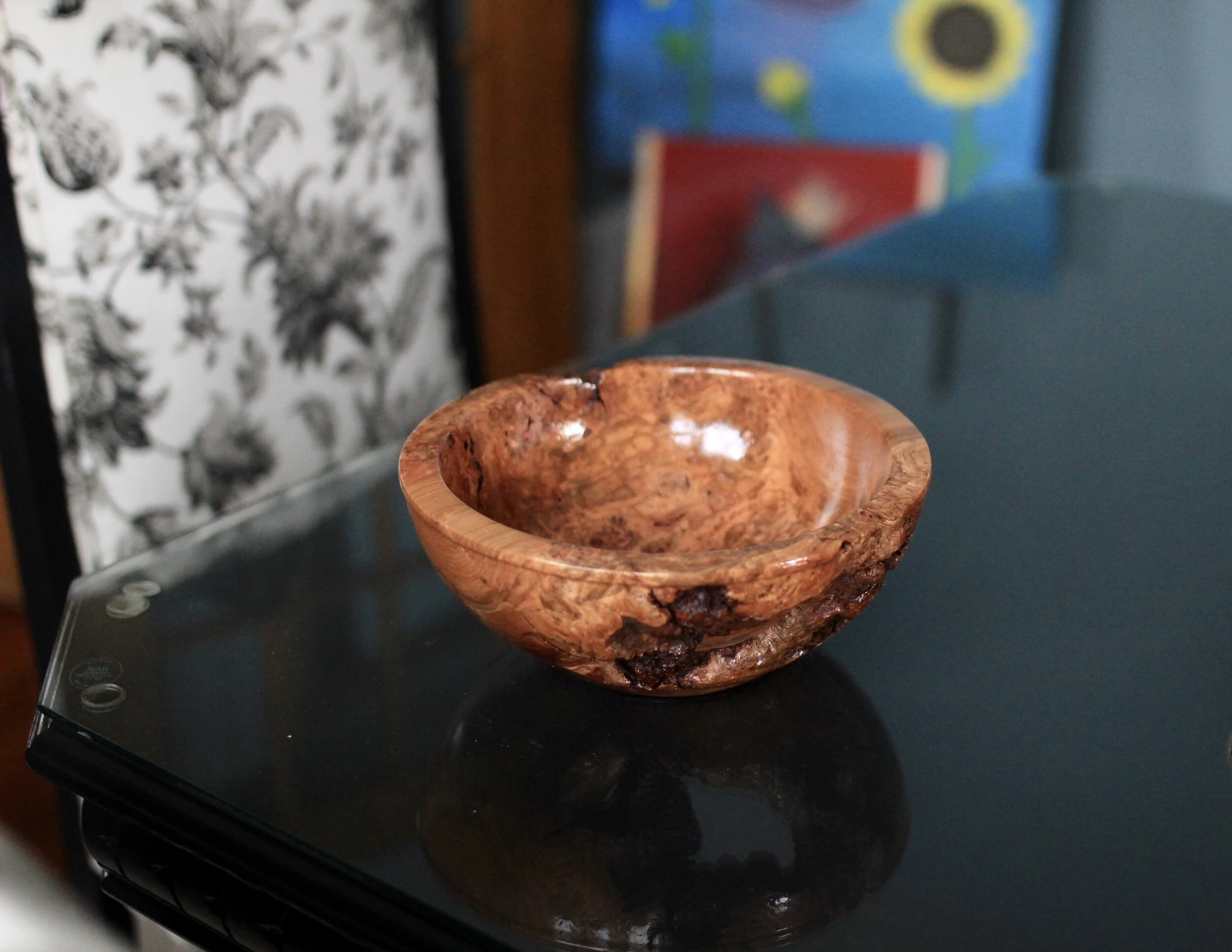 Natural Wooden Bowl
