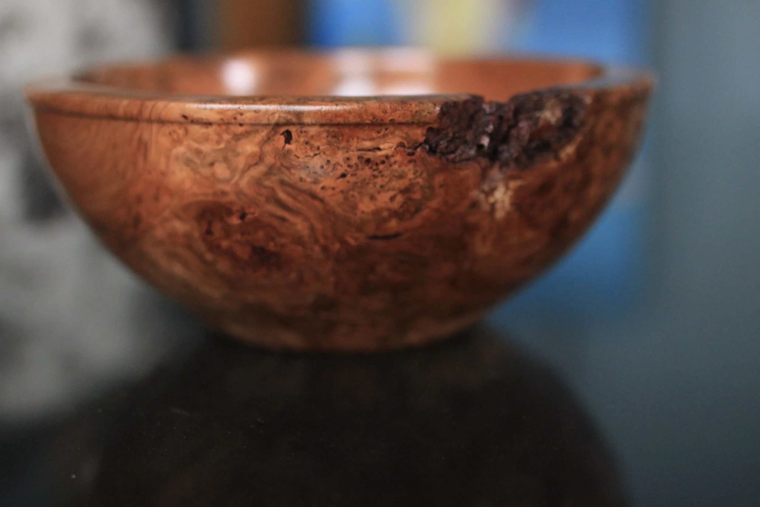 Natural Wooden Bowl