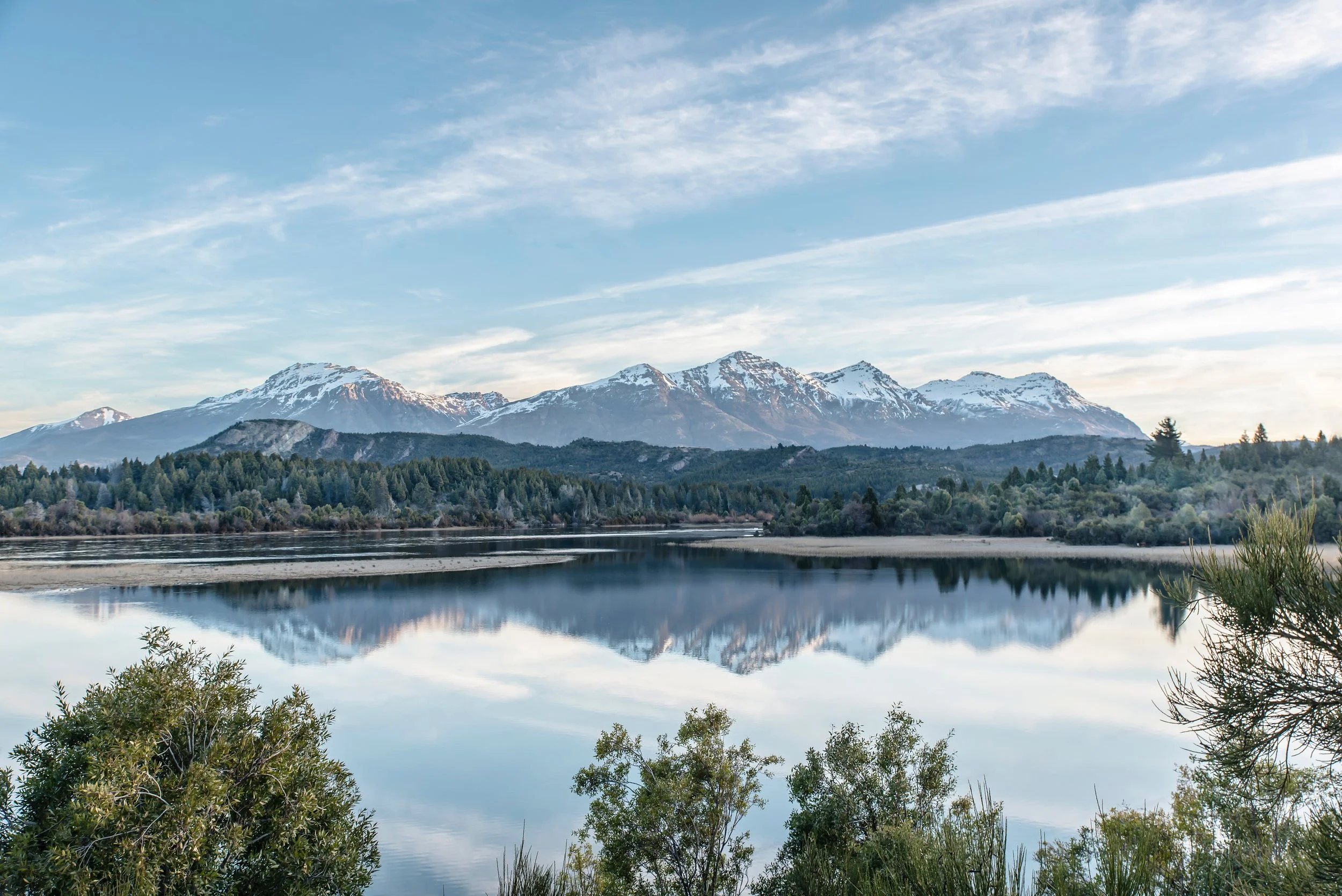 Casting for brown and rainbow trout in the heart of Patagonia