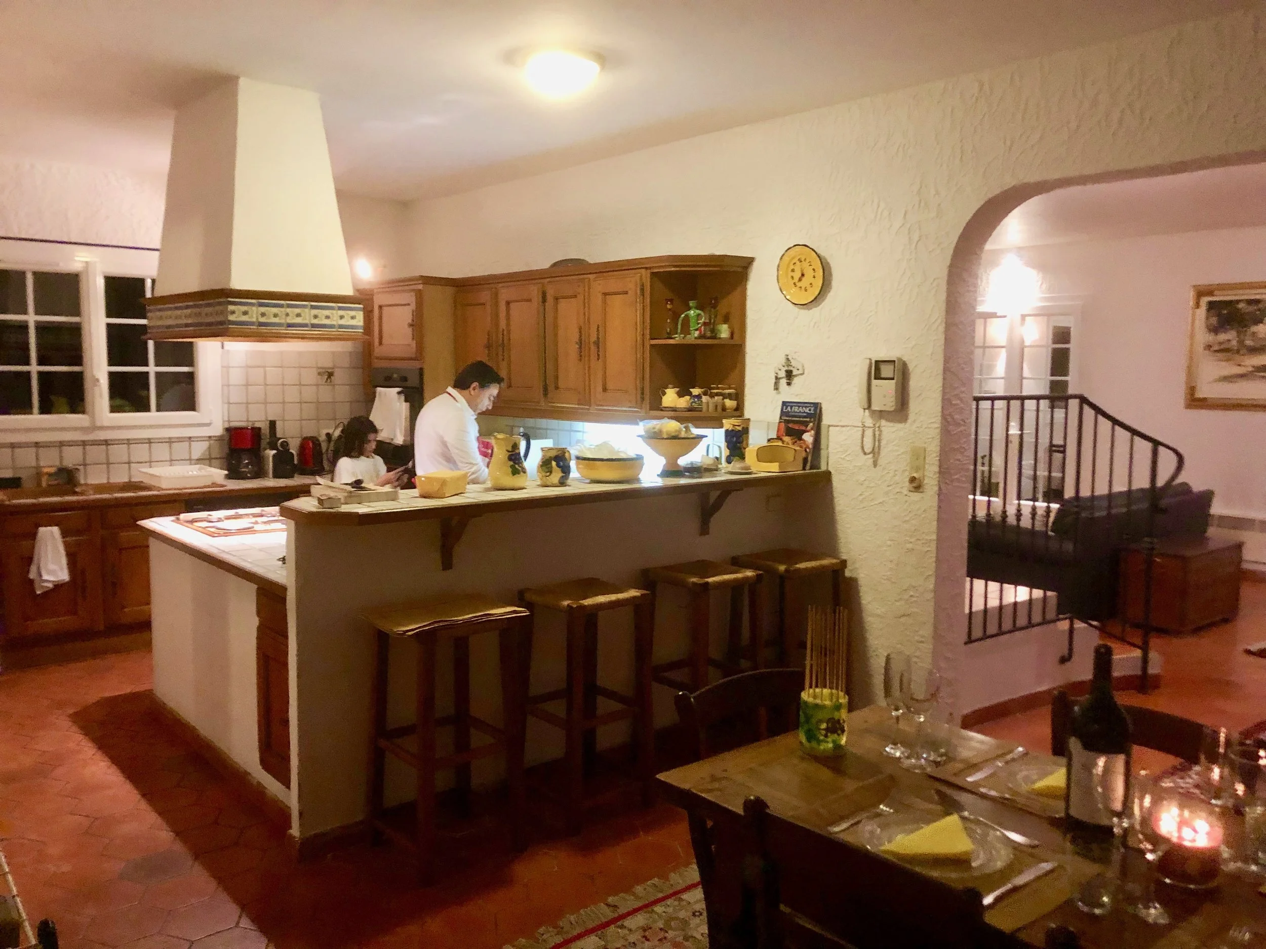  villa soleil rose | kitchen 