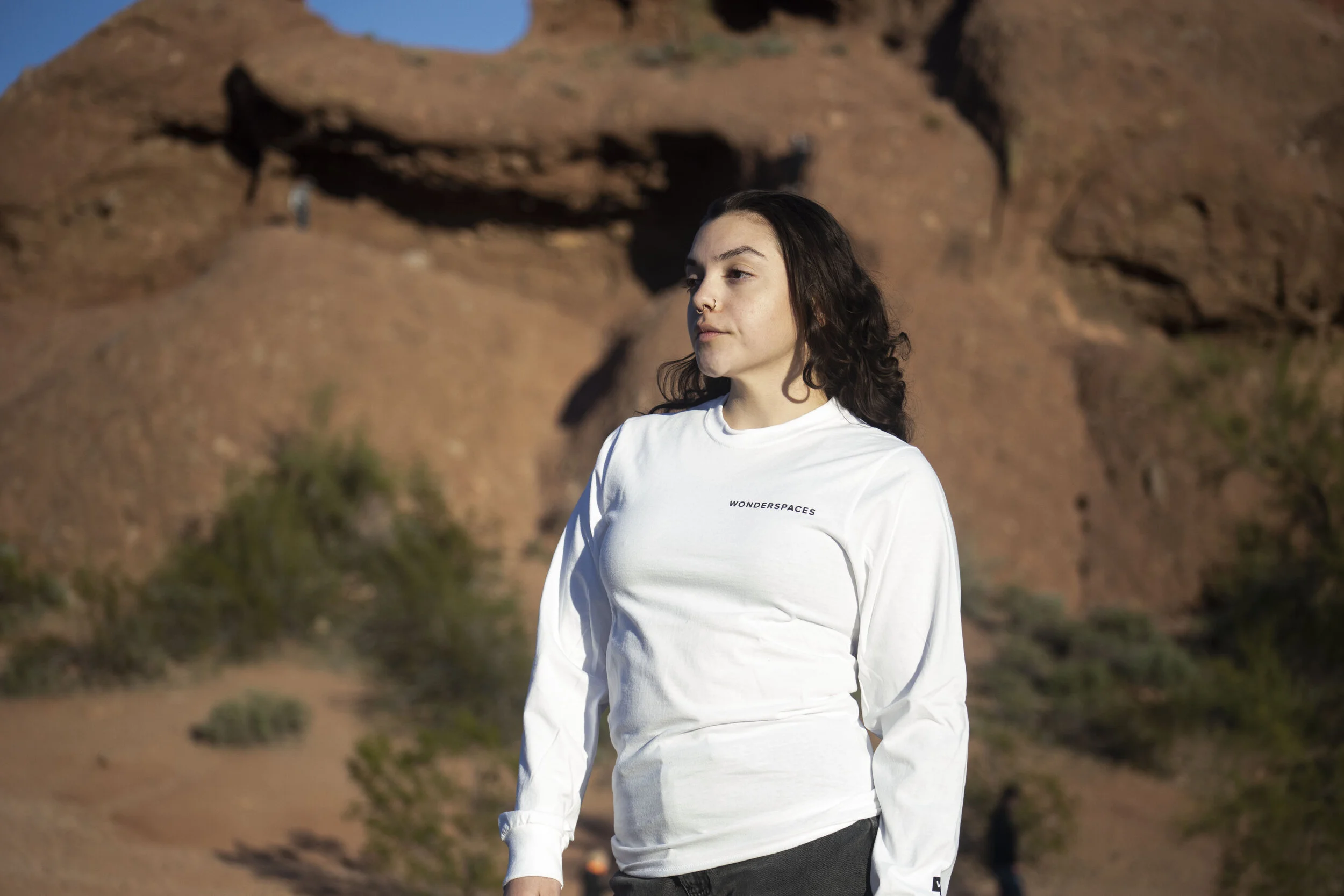White long sleeve t-shirt (S, M, L, XL, XXL) $18Photo by Yadira Villarreal