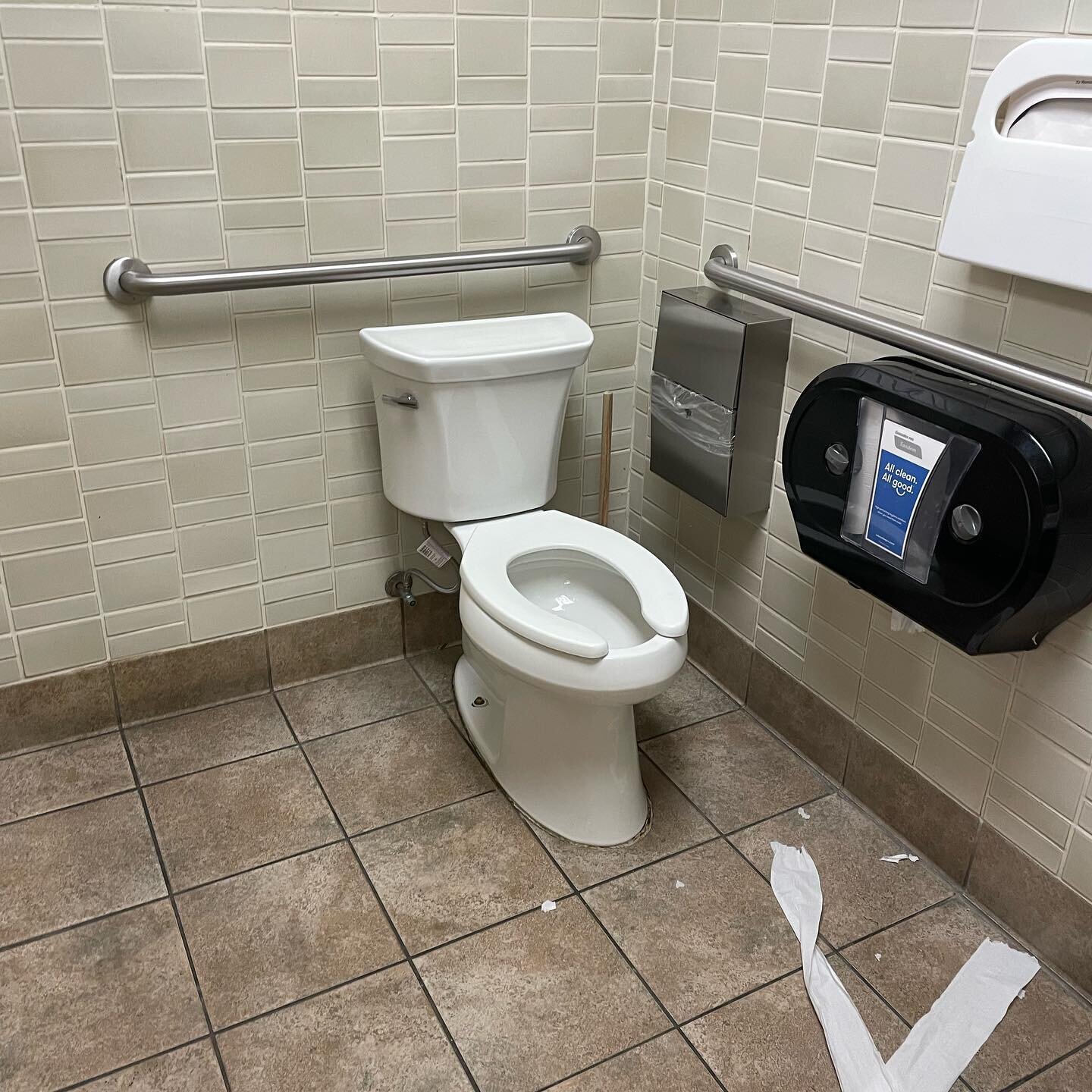 What it is about Whole Foods? I&rsquo;m cruising the aisles without a care in the world until I&rsquo;m ready to check out, and then suddenly, I need a bathroom STAT. The Town &amp; Country location leaves much to be desired - handicap stall has a lo