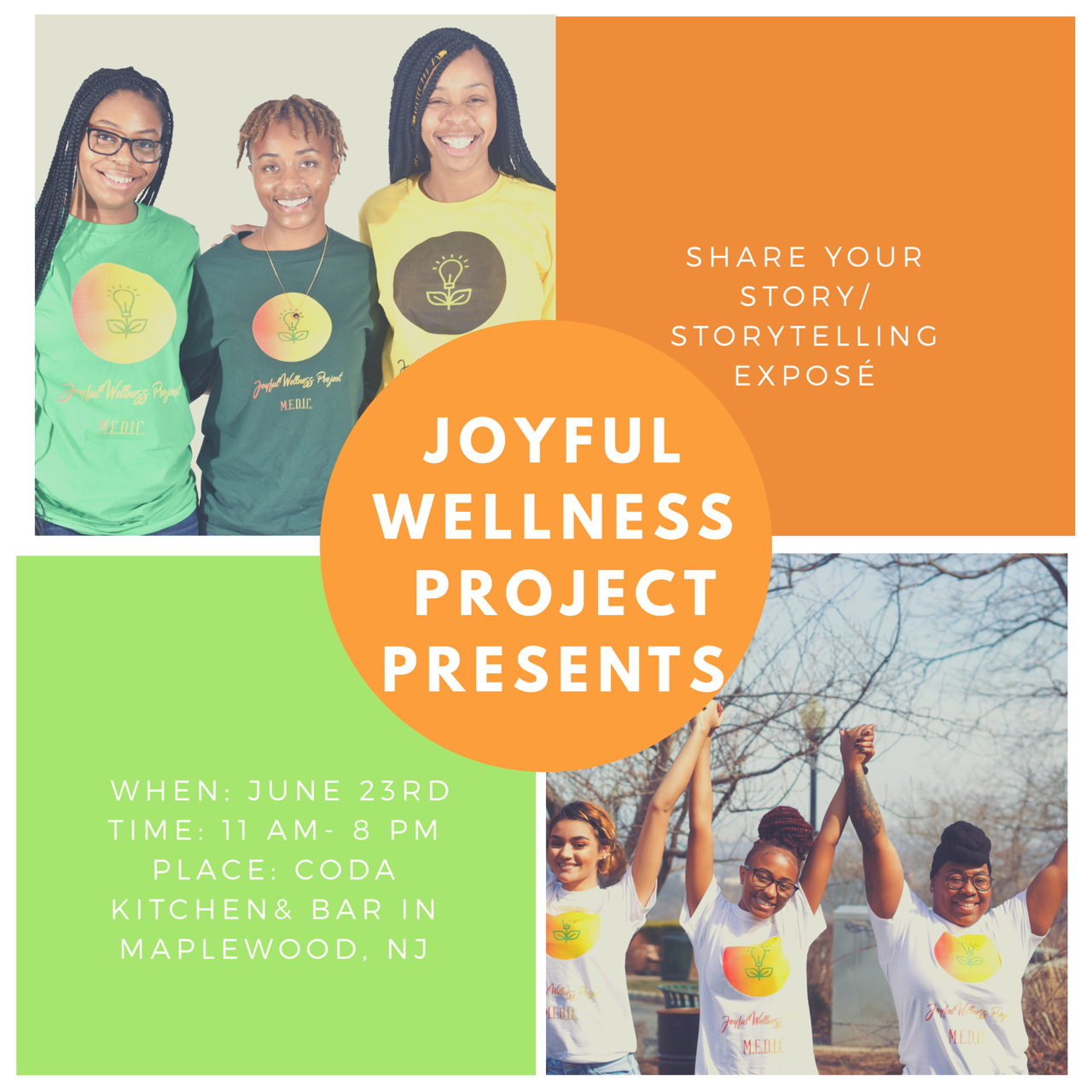 Joyful Wellness Project Storytelling Exposé