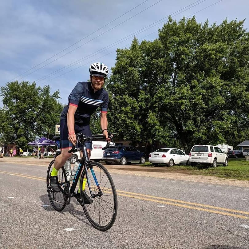 Throwback to last year's Ride Across Wisconsin. Missing all the bike rides this summer but honestly I'm enjoying the break.