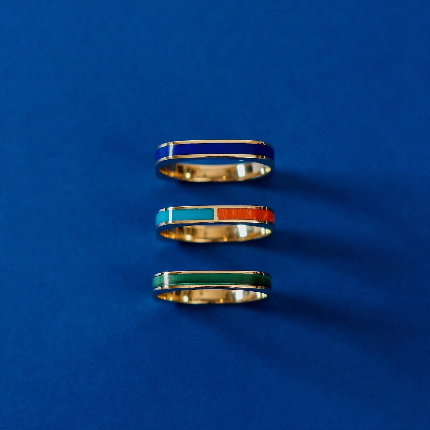 The art of the stack. Kvadrat rings in conversation &mdash; designed to stand alone, destined to be layered. Build a stack that&rsquo;s uniquely yours. 🌀