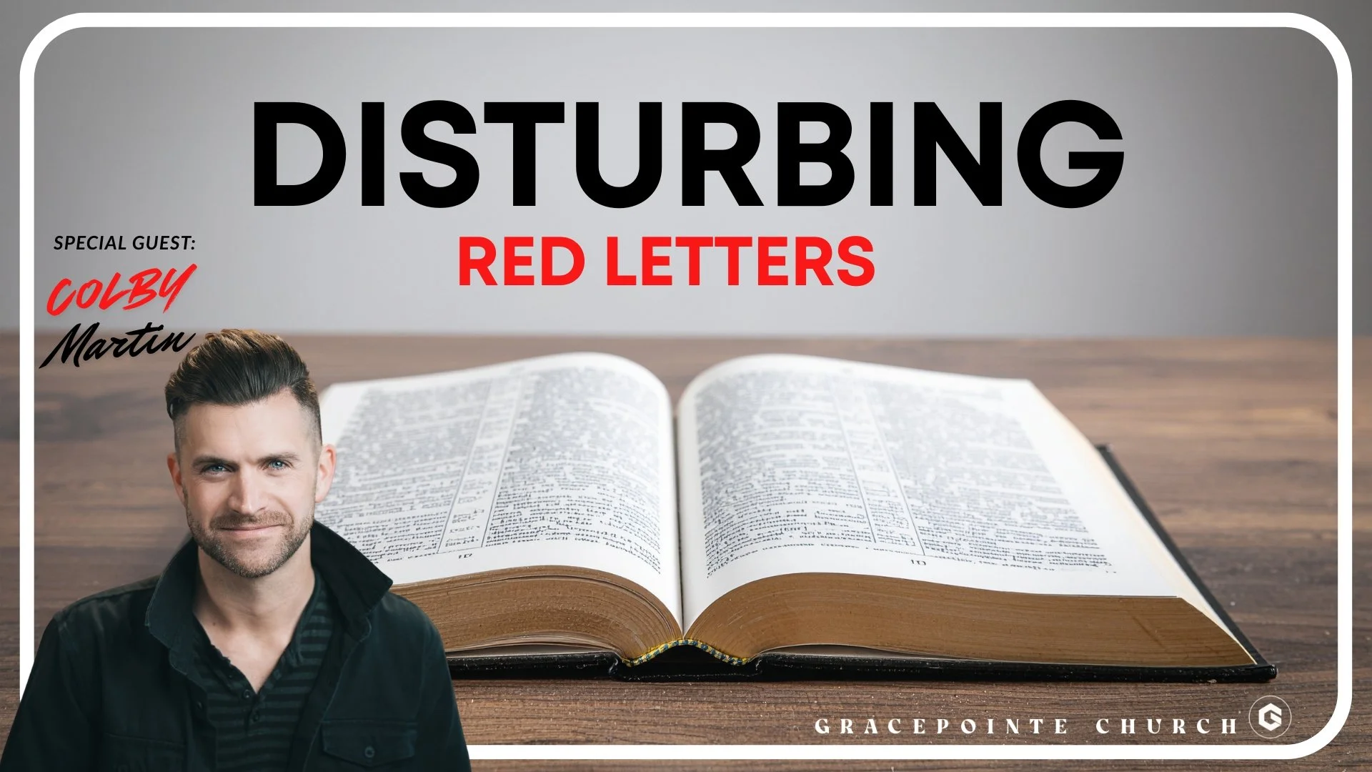 Disturbing Red Letters: Faith the Size of a Mustard Seed