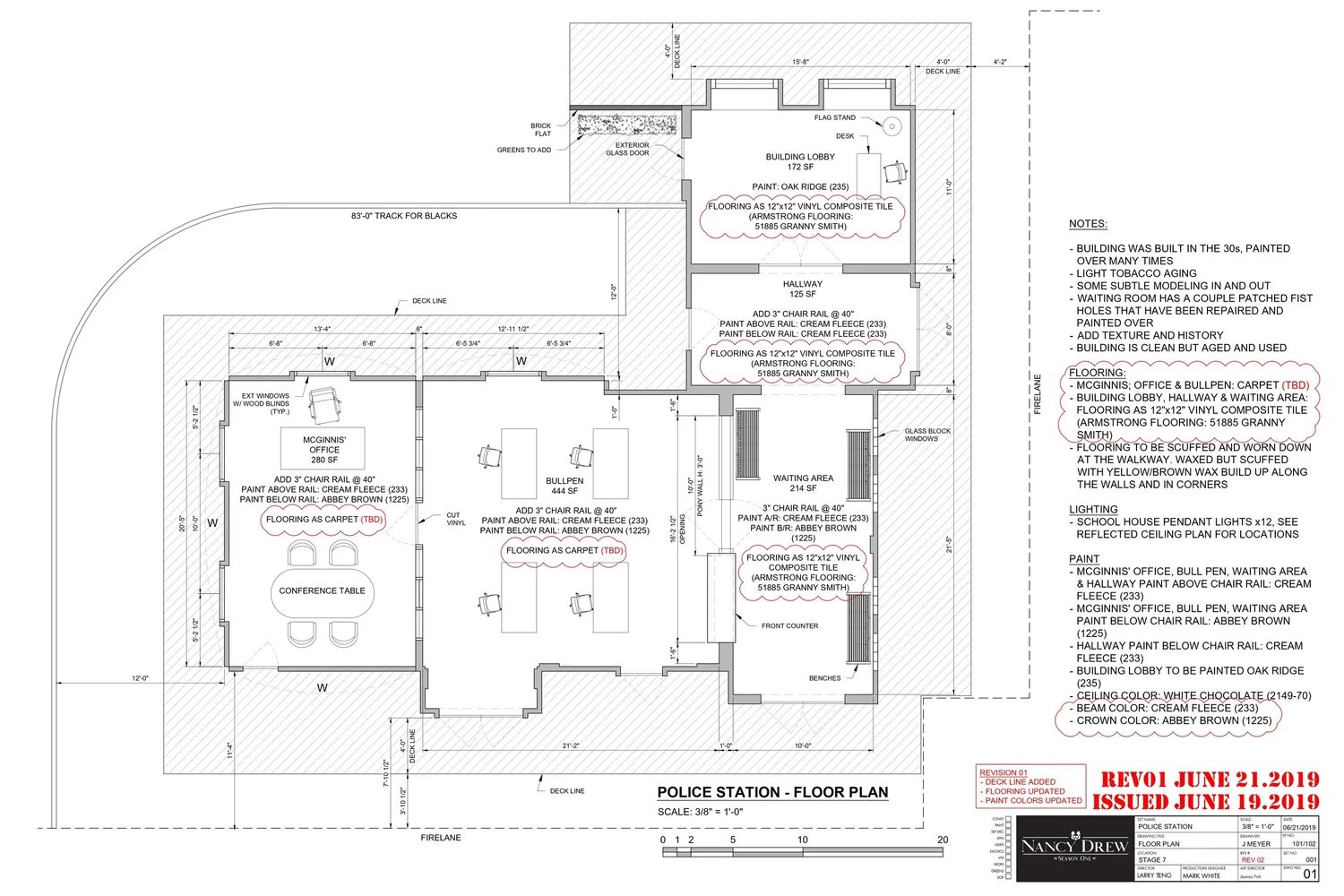 Police Station Floor Plan