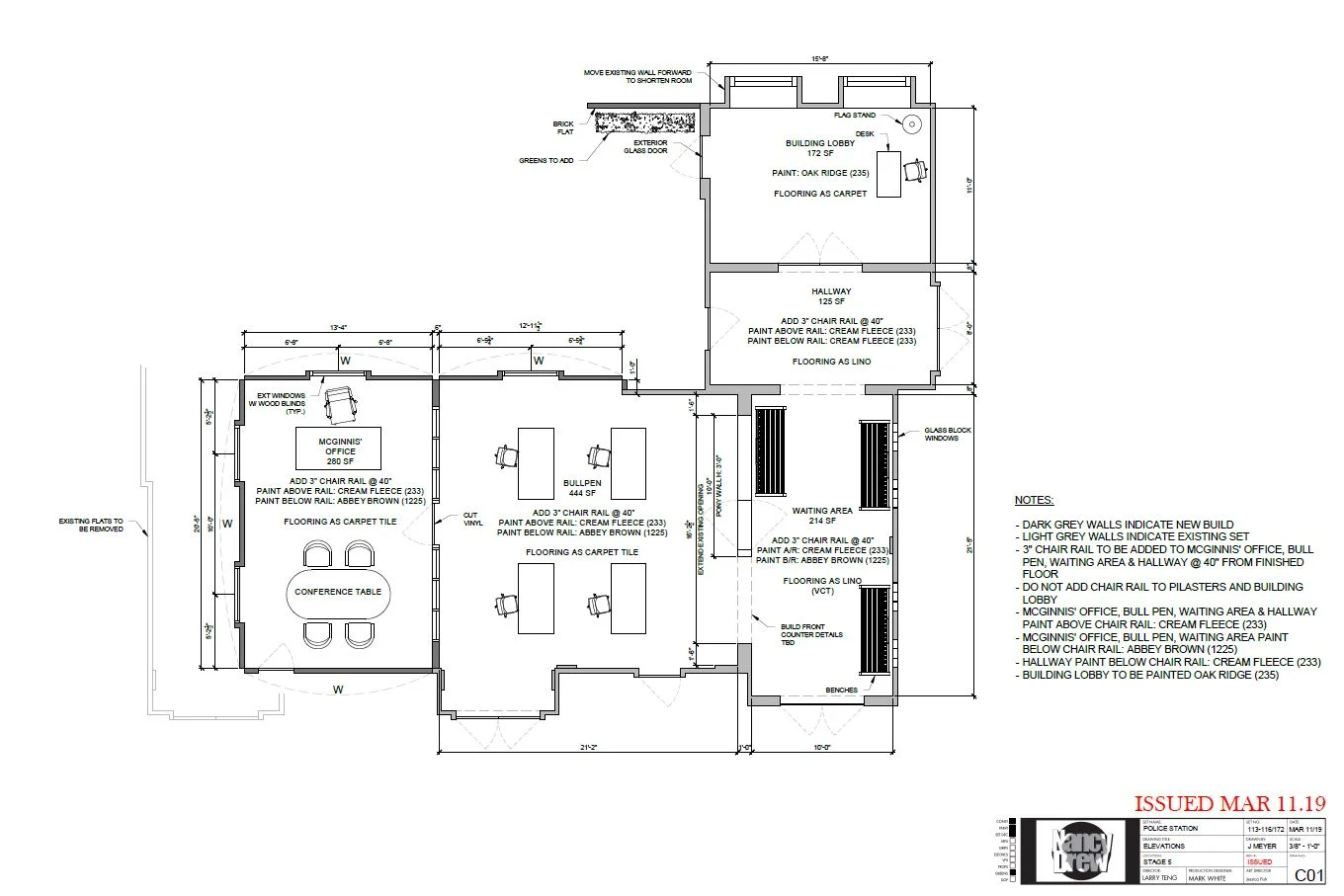 Police Station - Plan