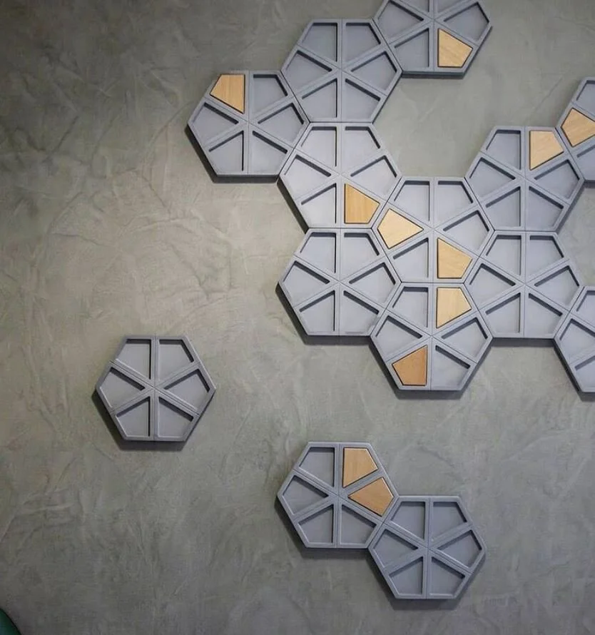 Tonk Times Series: "Klok" Concrete Tiles
