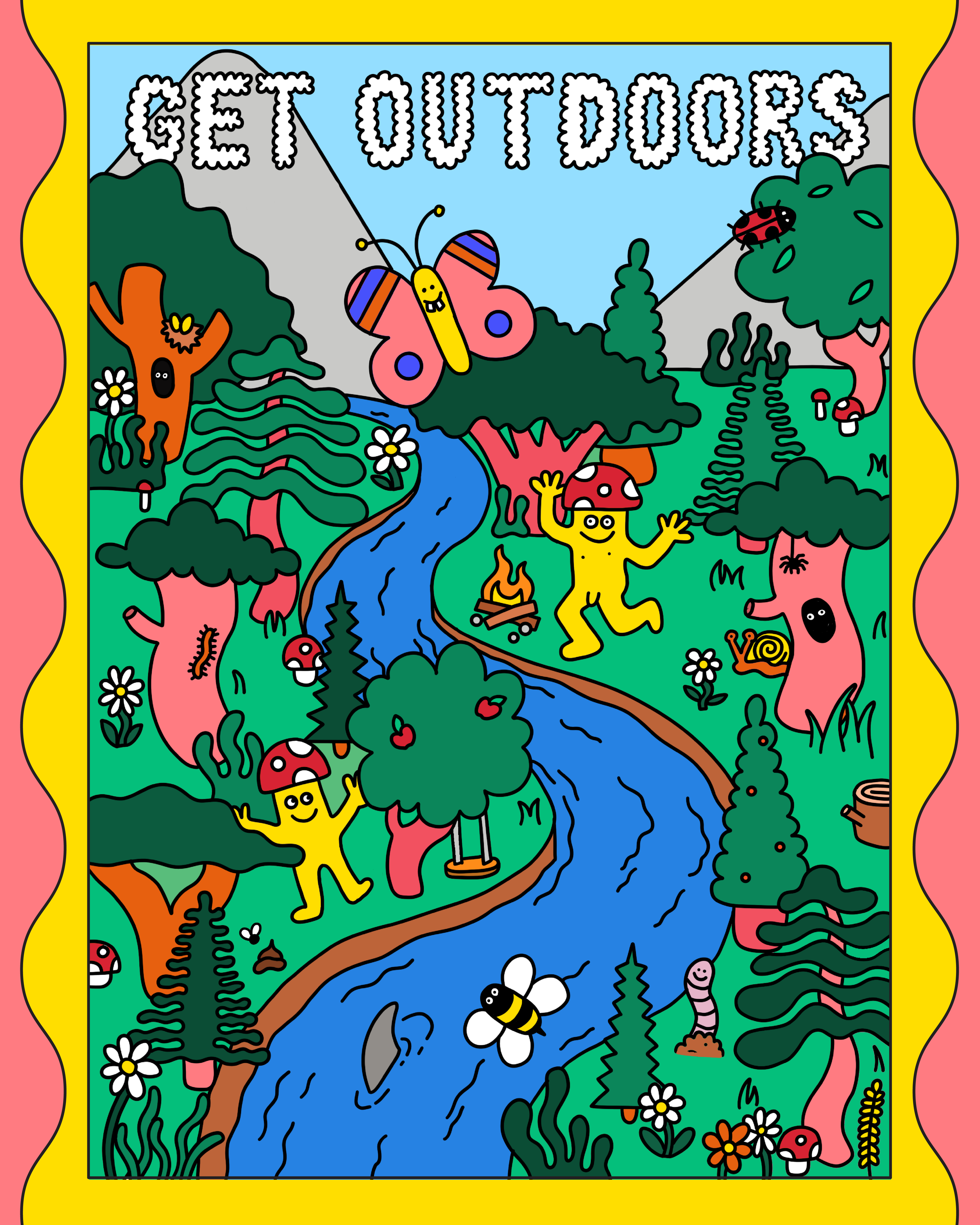 Get Outdoors drawing