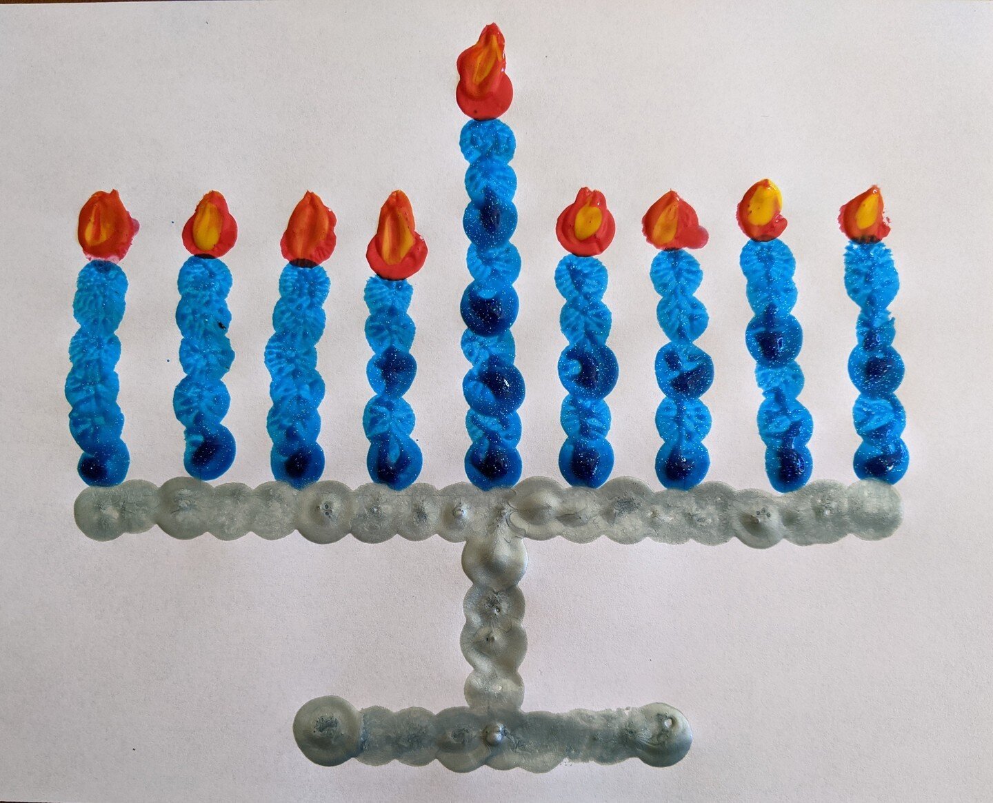 Happy Hanukkah from Start the Art!
May your candles burn bright this season.