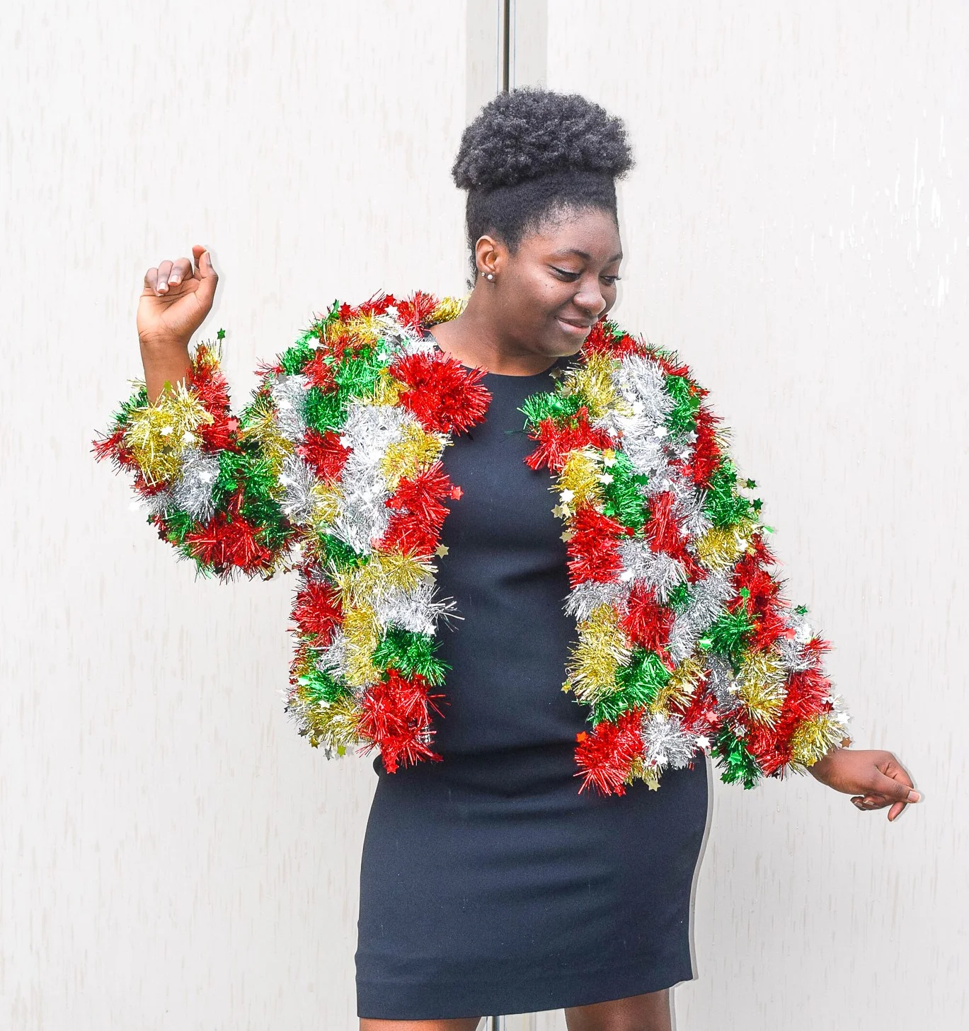 DIY Tinsel Jacket — The Ravel Out