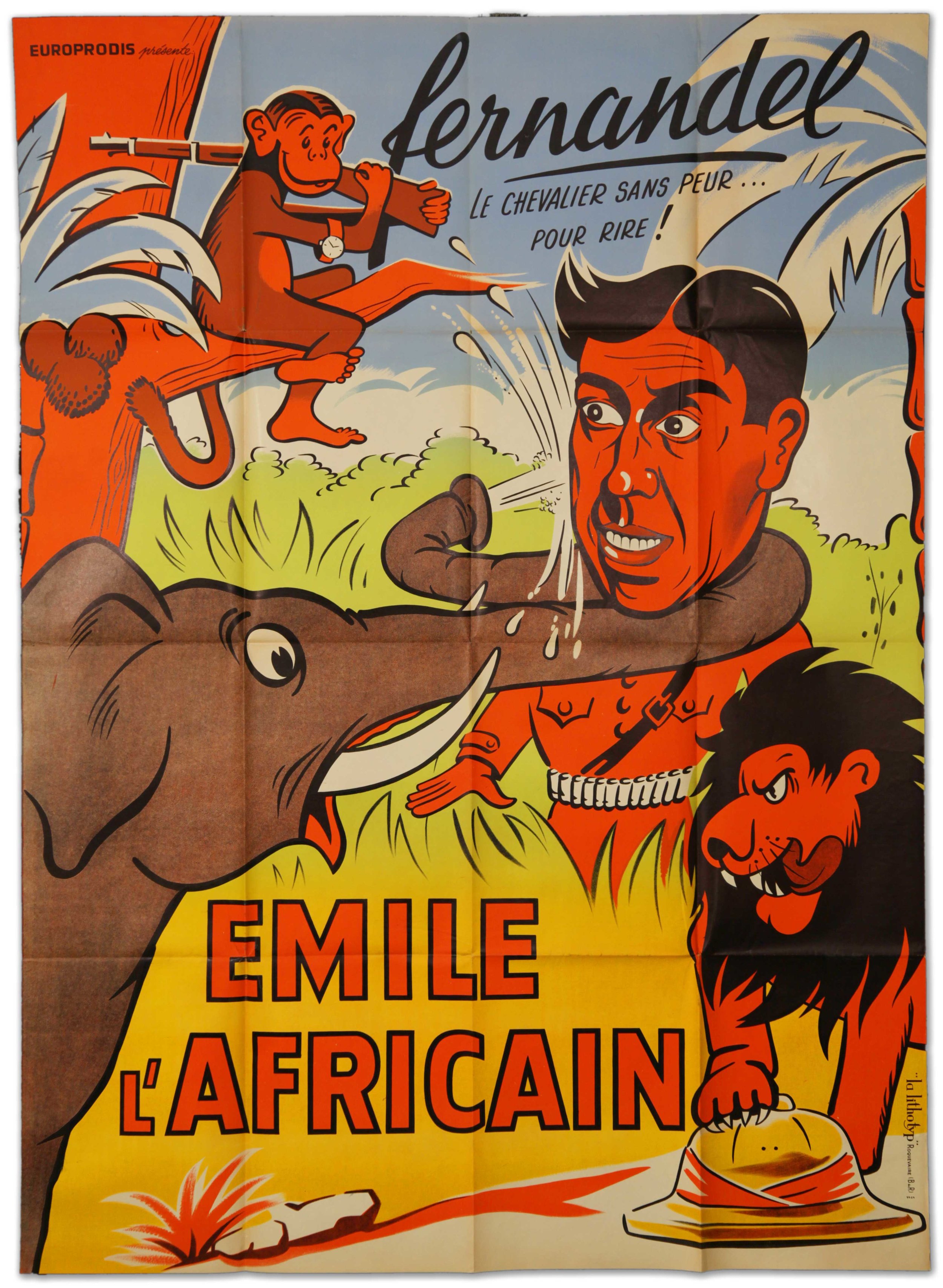 Fernadel in "Emile L'Africain" (1948)
