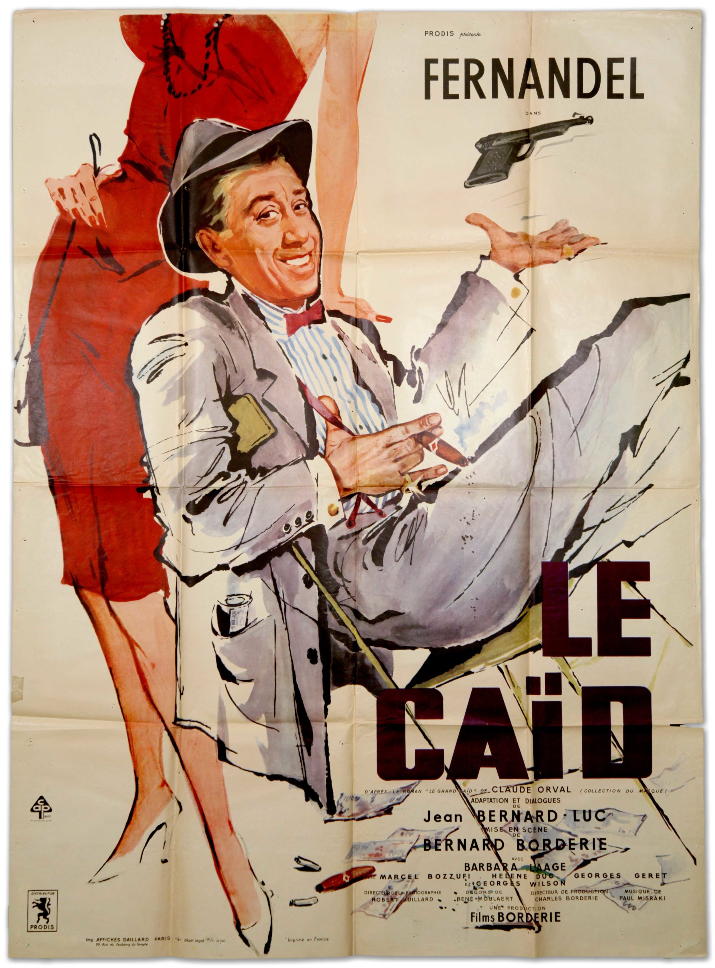 Fernadel in "Le Caïd" (1950)
