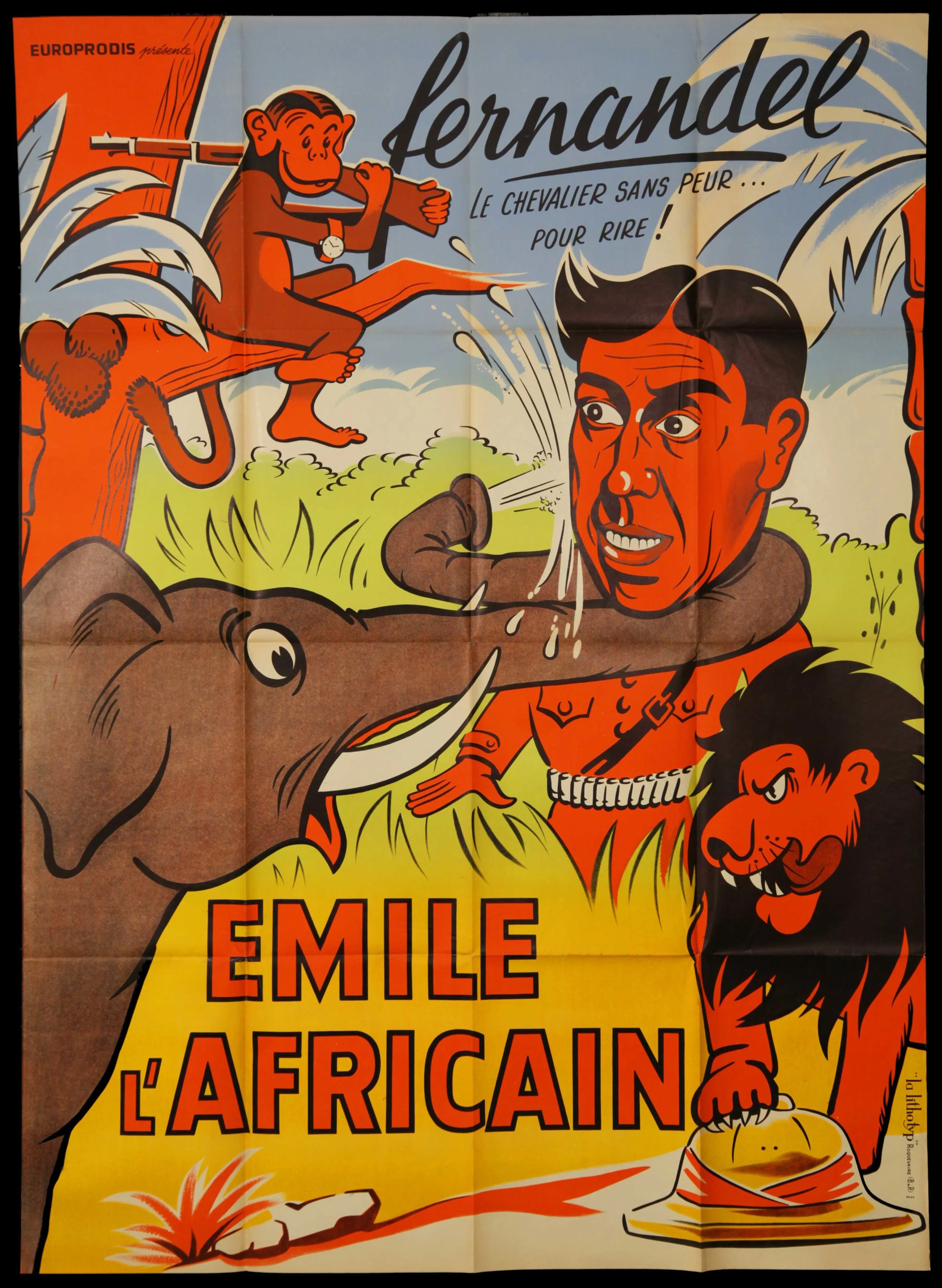 Fernadel in "Emile L'Africain" (1948)