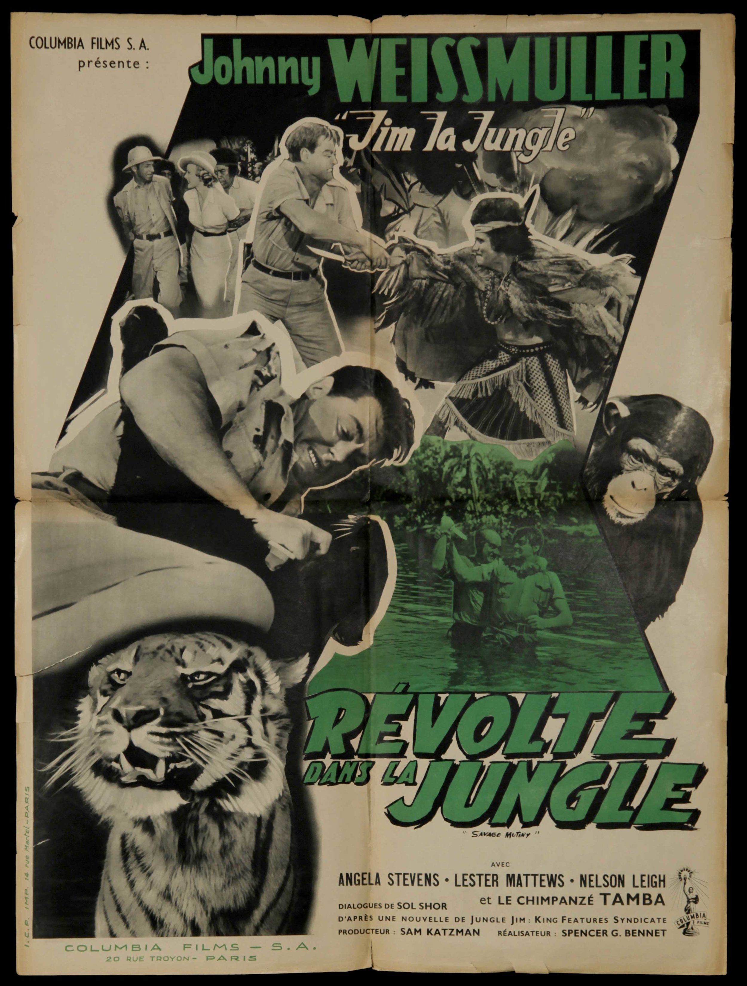 Jim La Jungle: Revolte Dans La Jungle (1953)