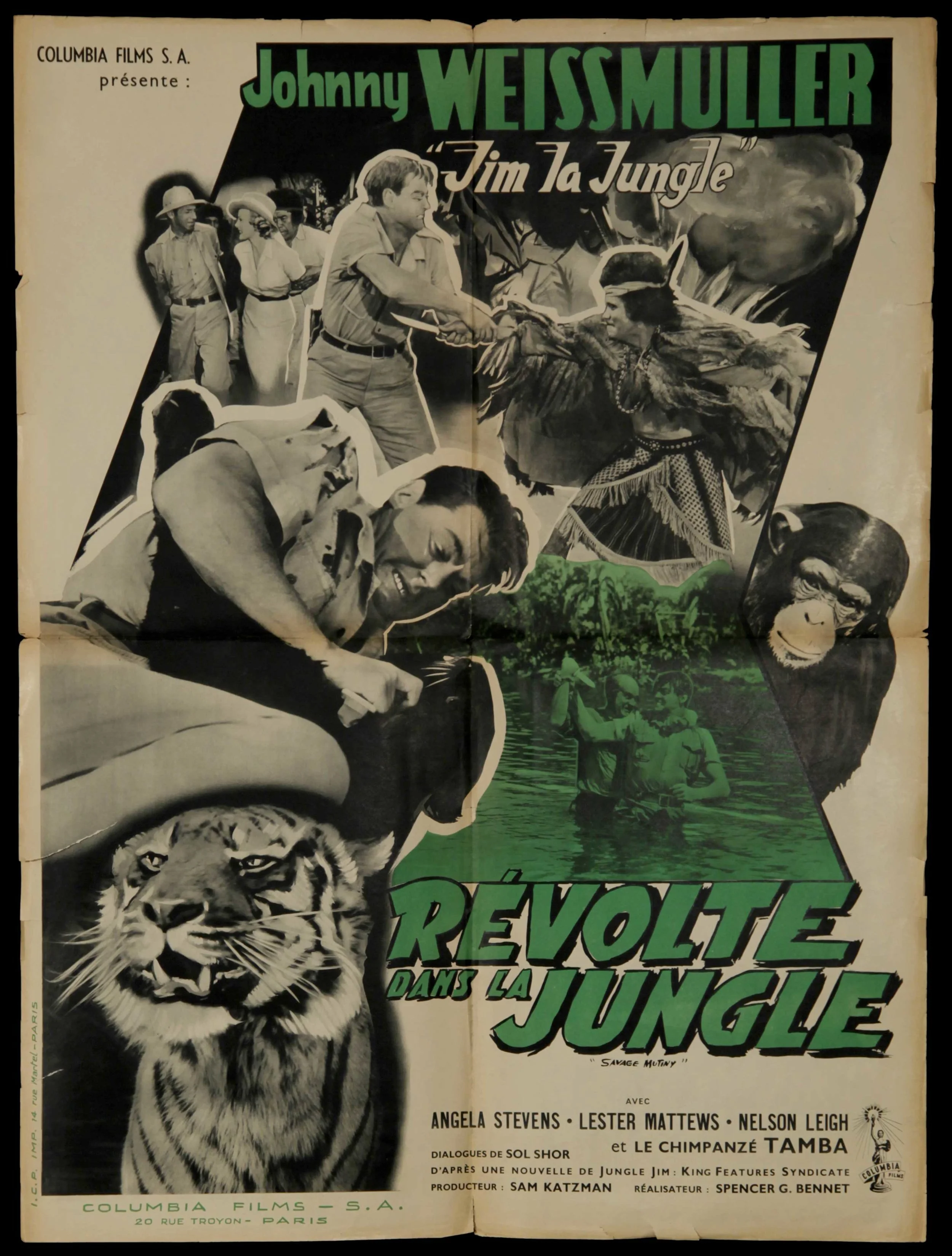 Jim La Jungle: Revolte Dans La Jungle (1953)