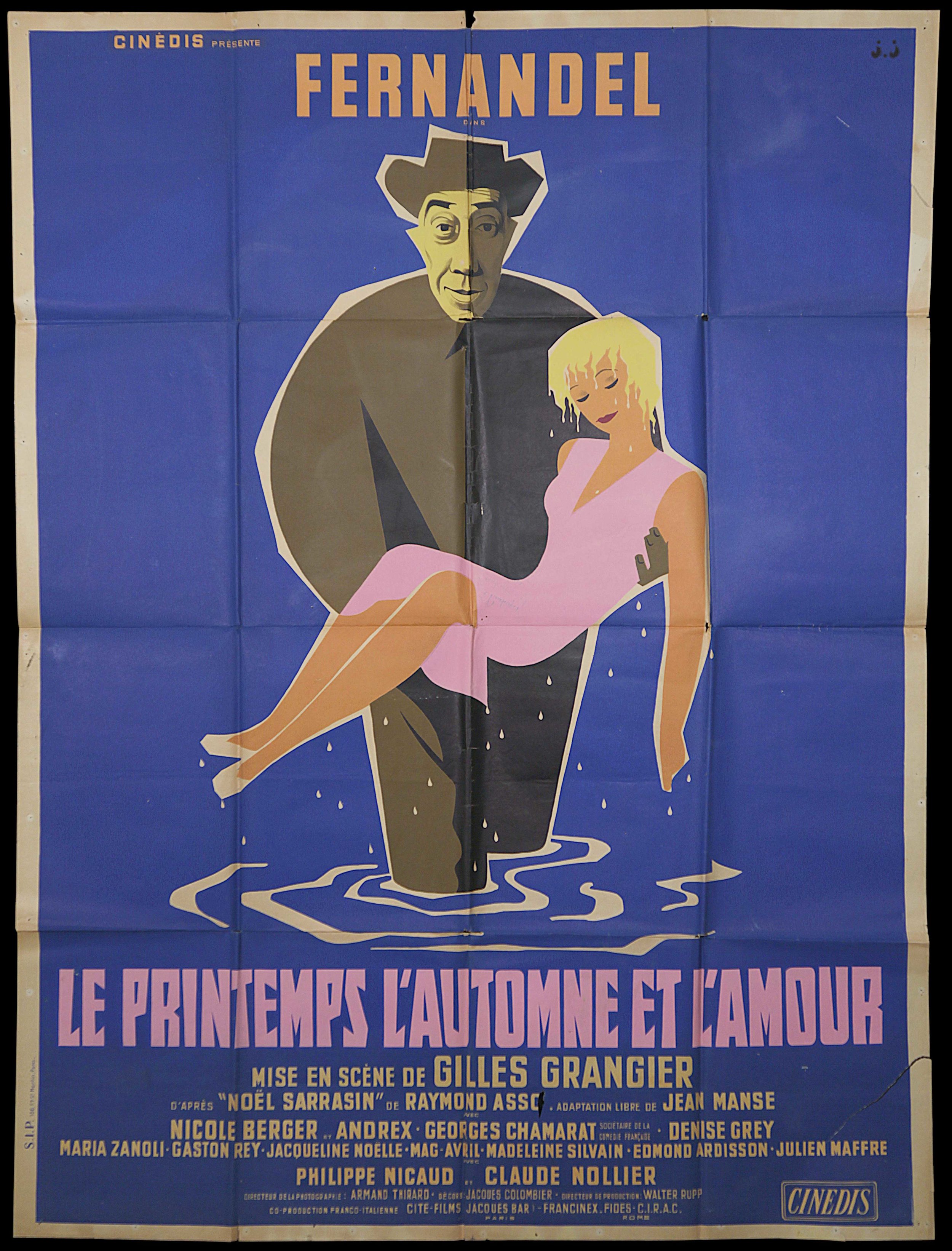 Fernadel in "Le Printemps L'Automme Et L'Amour (1955)