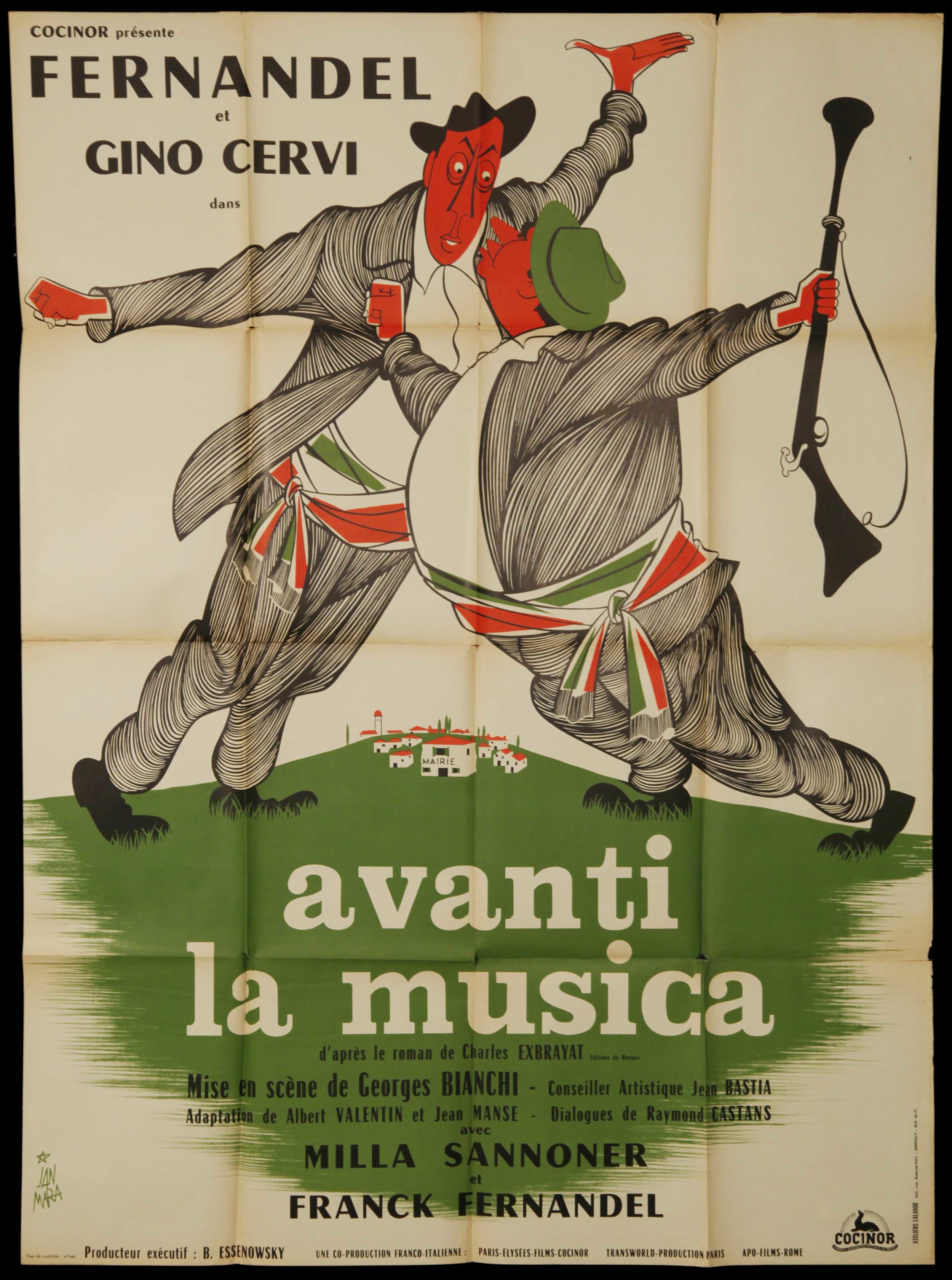 Fernadel in "Avanti La Musica" (1962)
