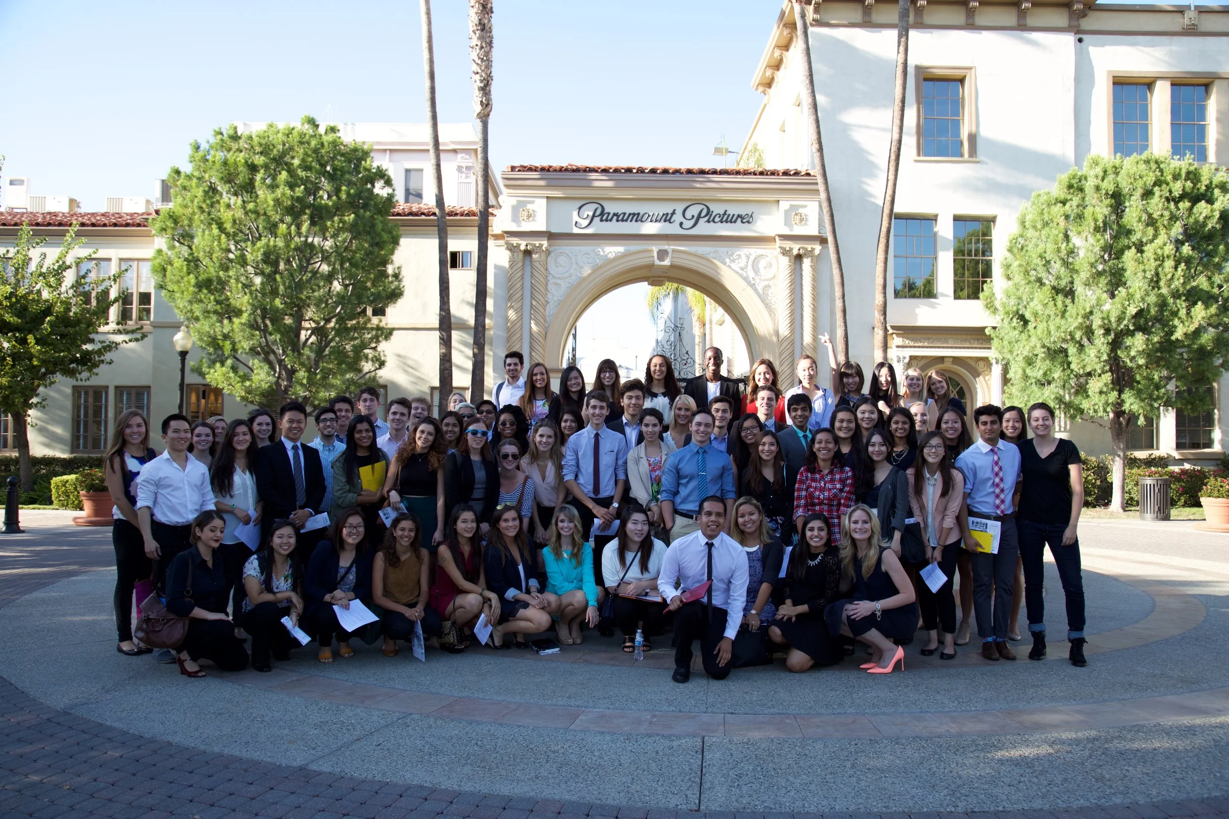 USC-2017 Class field trip to Paramount Studios