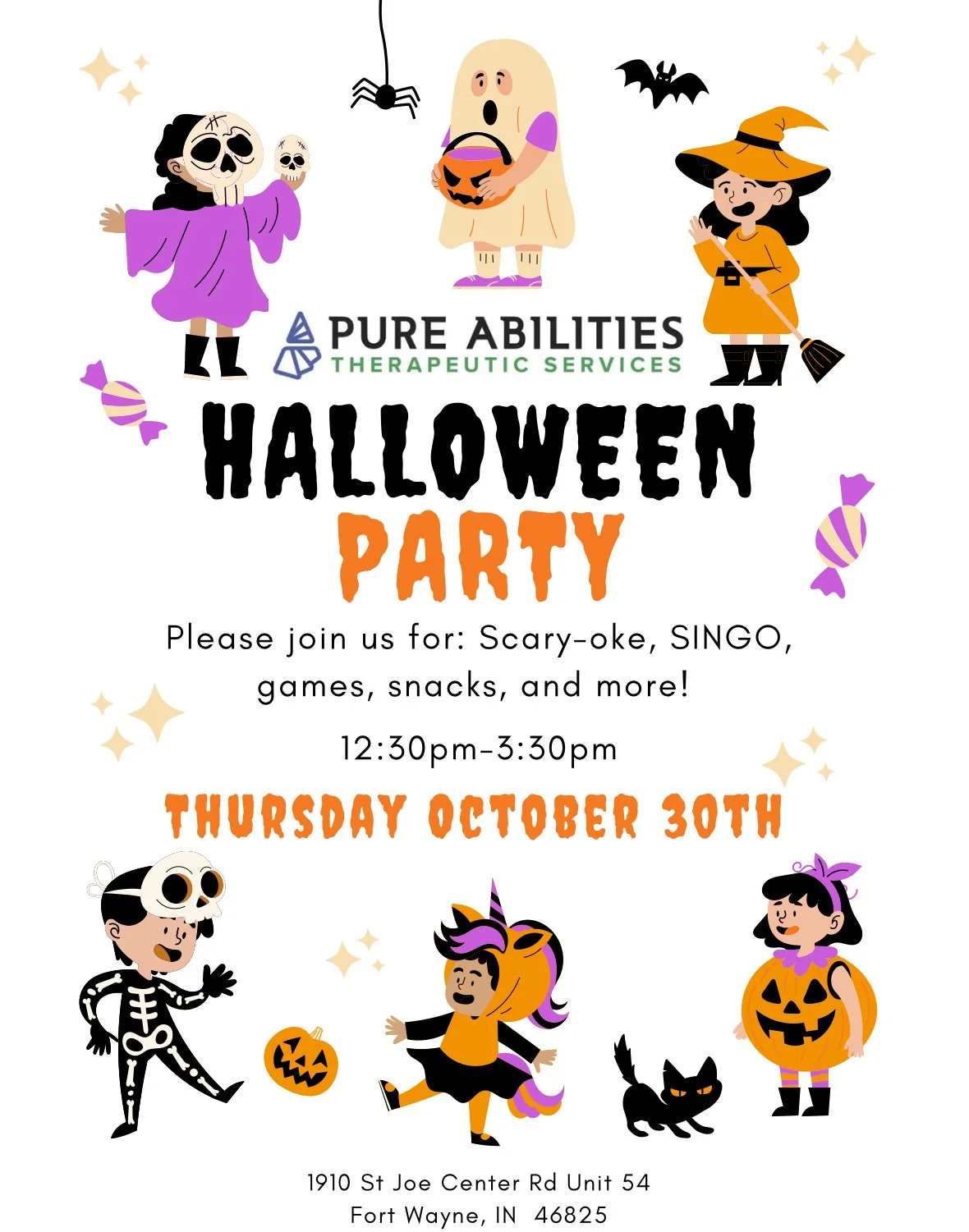 Pure Abilities: Halloween Party