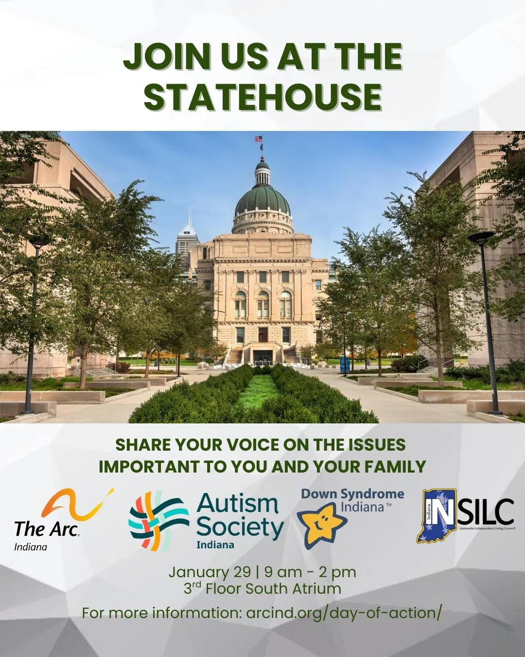 Join us at the Indiana State House!