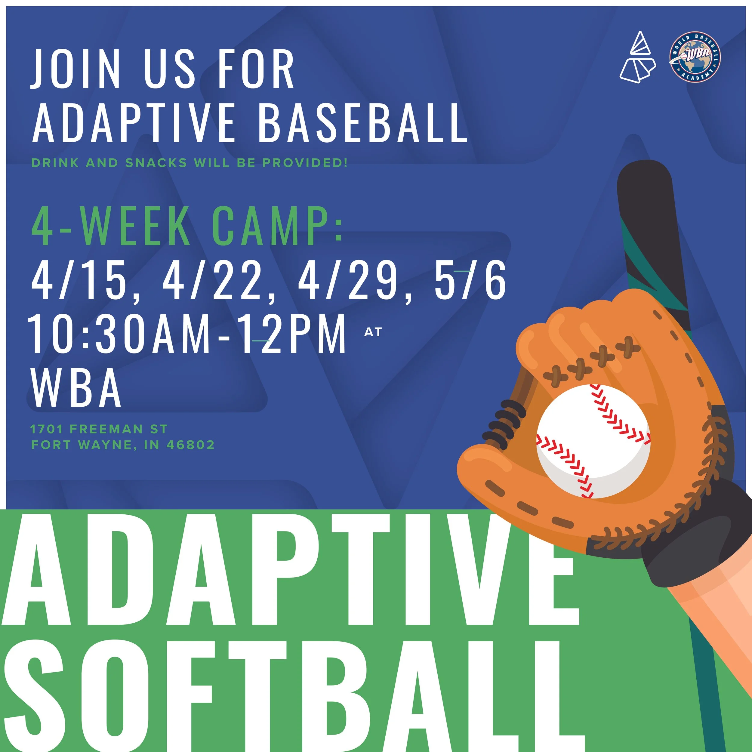 WBA x PA Adaptive Softball Camp Week 2 ⚾️ 