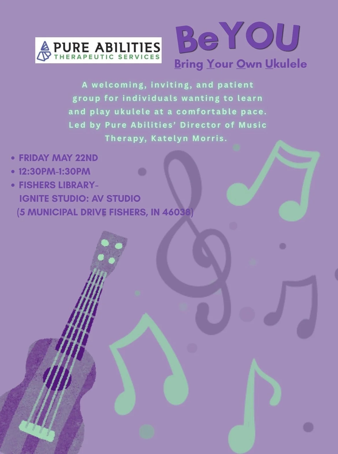 PA Be YOU: Bring Your Own Ukulele